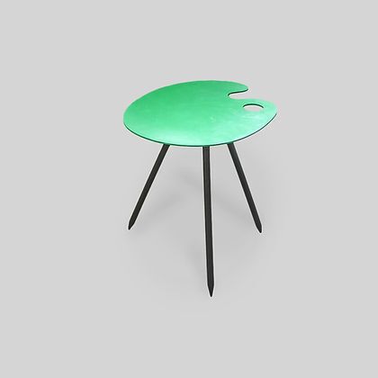 Table d'appoint par Lucien De Roeck pour Bois Manu