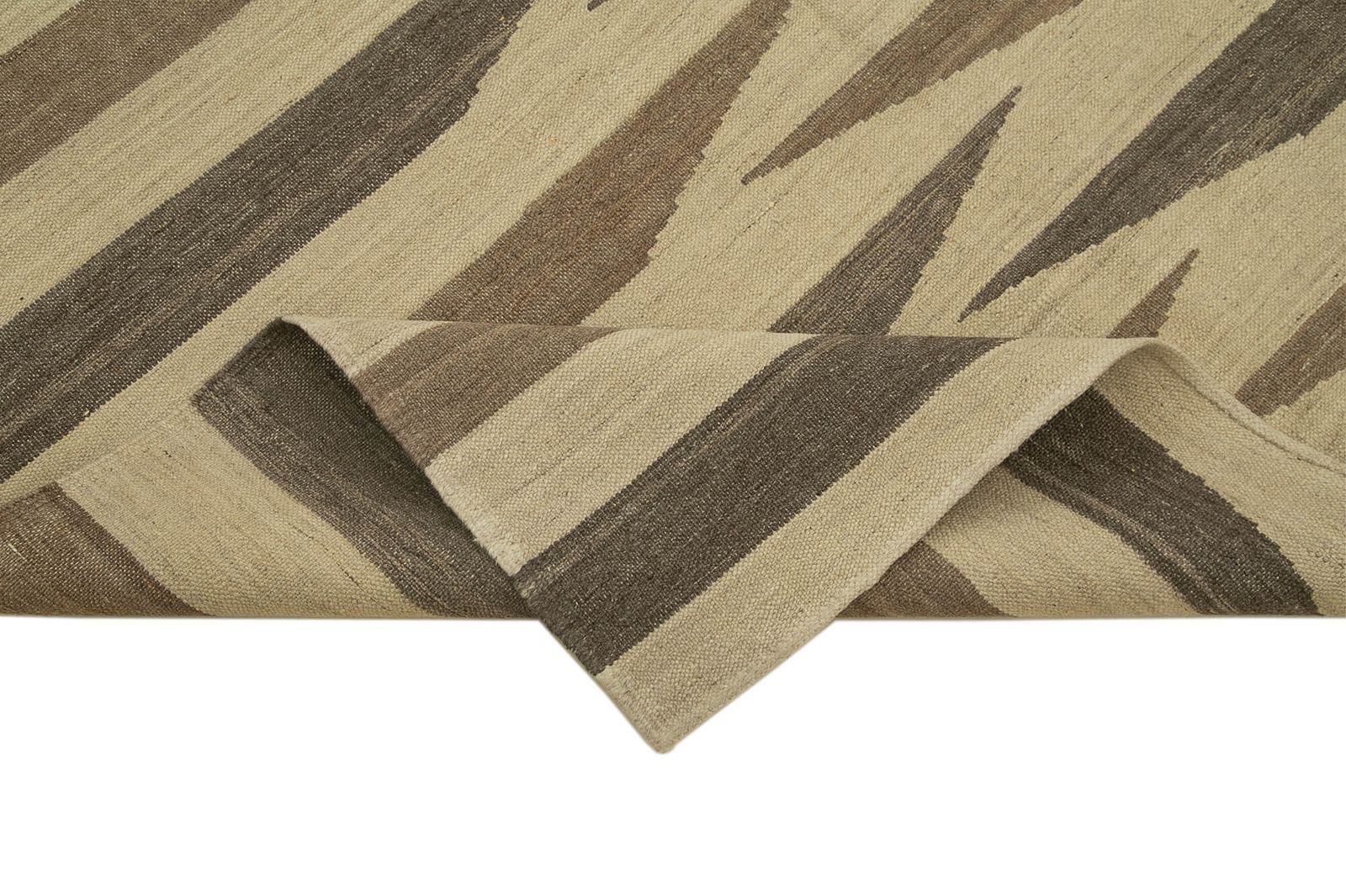 6x8 Beige Contemporary Kilim Rug   30105 photo vinterior