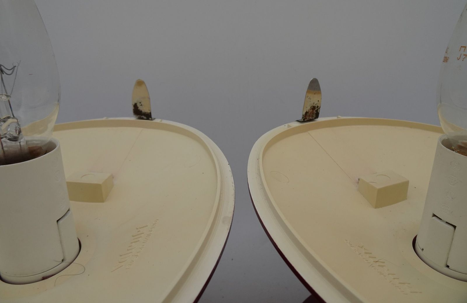 308.0 Dolly Table Or Bedside Lamps From Valenti Luce, Milan, 1980s, Set Of 2 photo