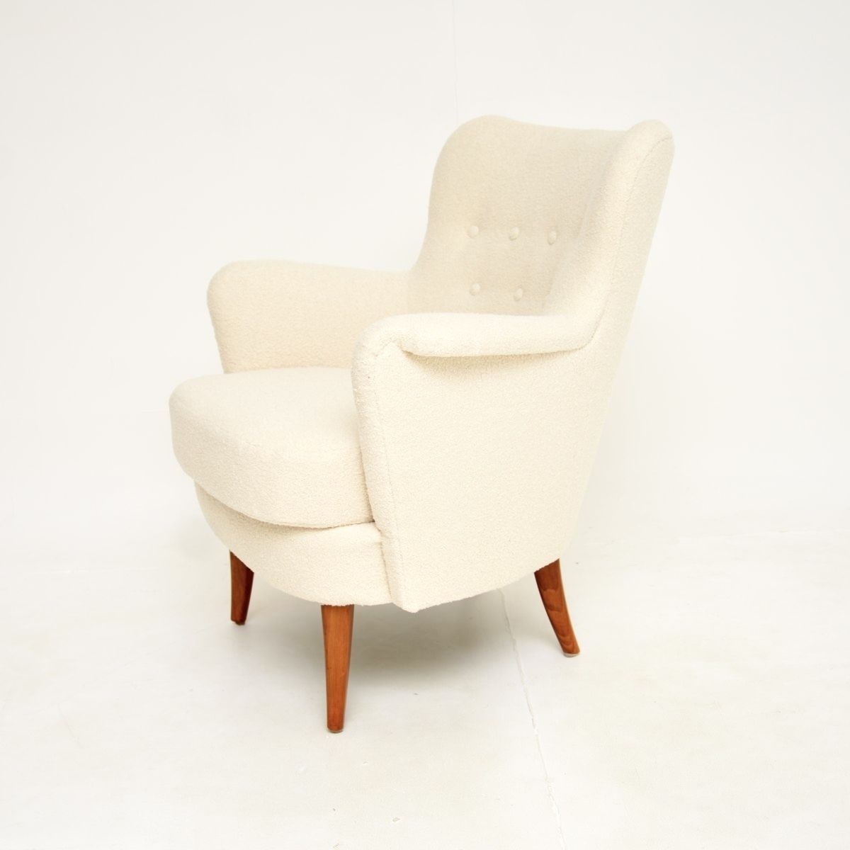 Vintage Swedish Armchair By Carl Malmsten photo for sale