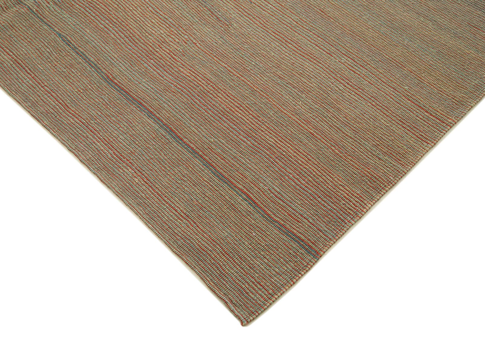 Tapis Kilim contemporain brun 7x10   30087 photo Textiles
