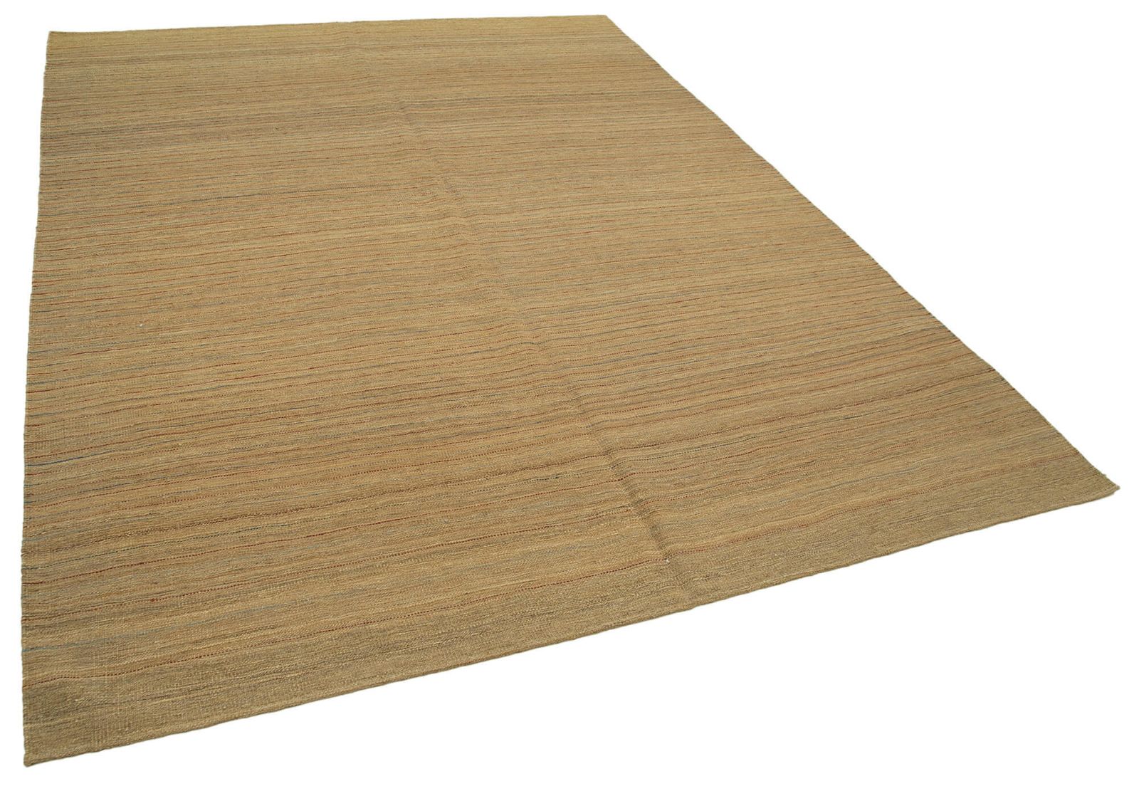 Tapis Kilim contemporain jaune 7x9   30140 photo furniture