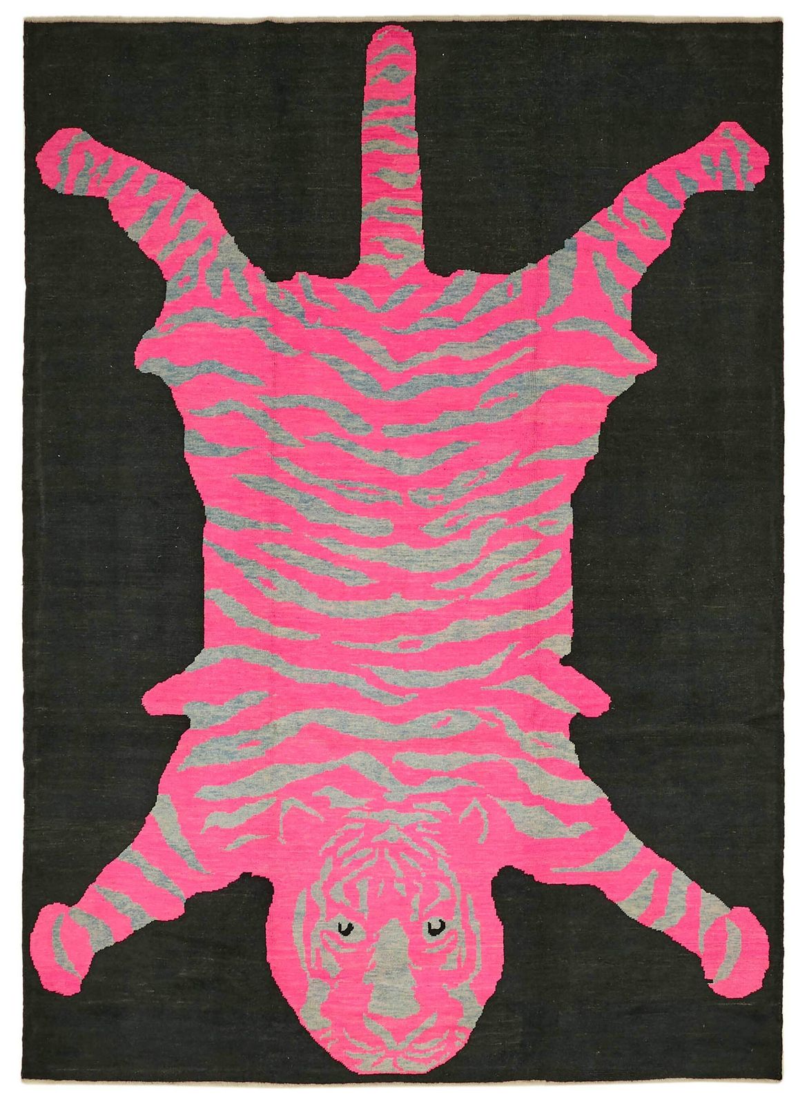 Tapis Oushak tigre noué à la main 10x14   46715