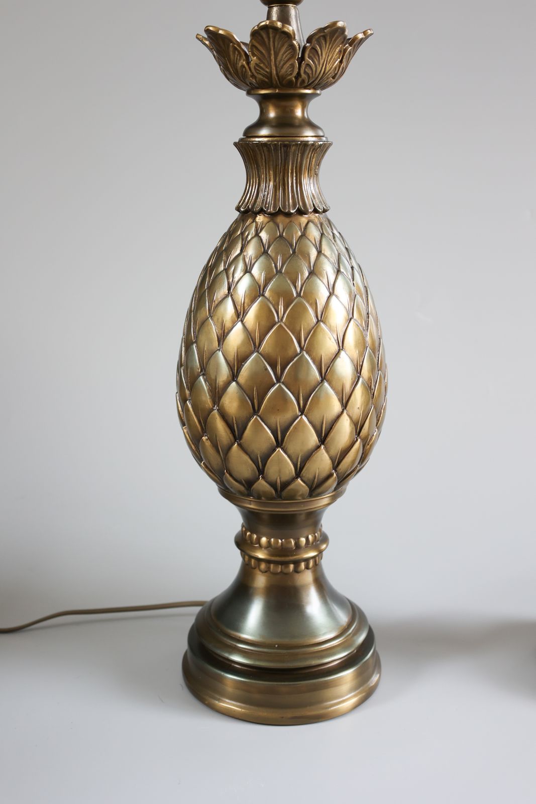 Set Of Two Deknudt   Loevsky & Loevsky Pineapple Table Lamps photo 628.0