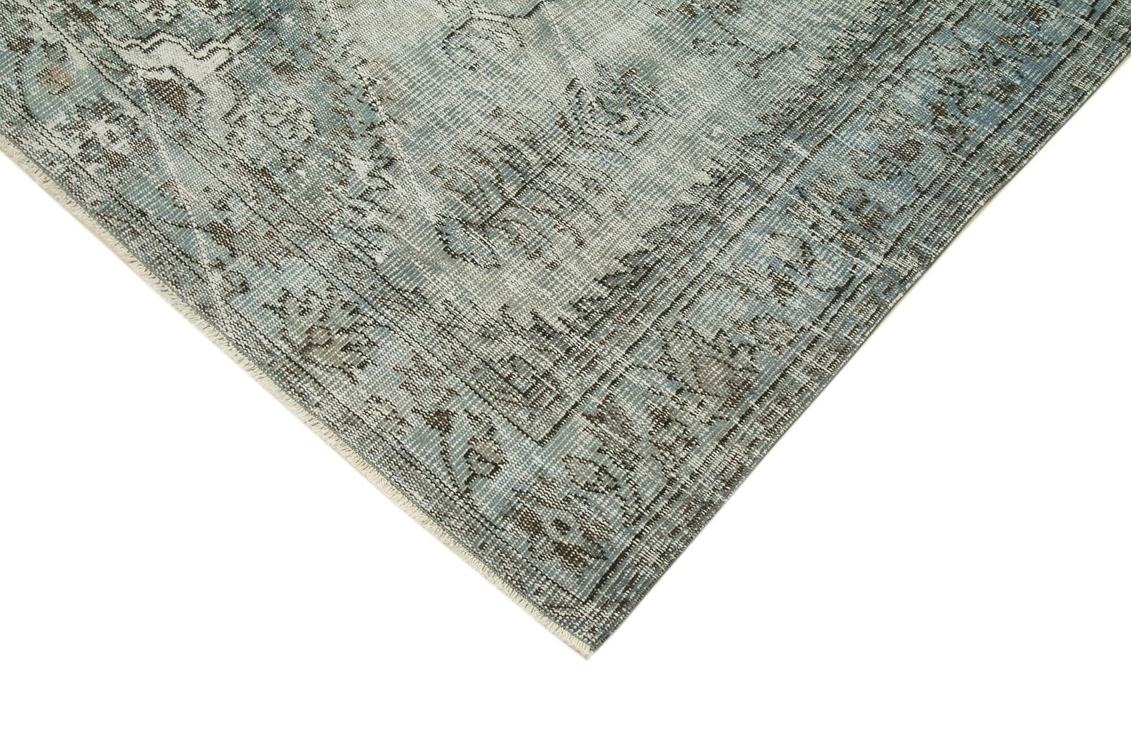 Tapis bleu overdyed 5x8, XVIe siècle photo Textiles
