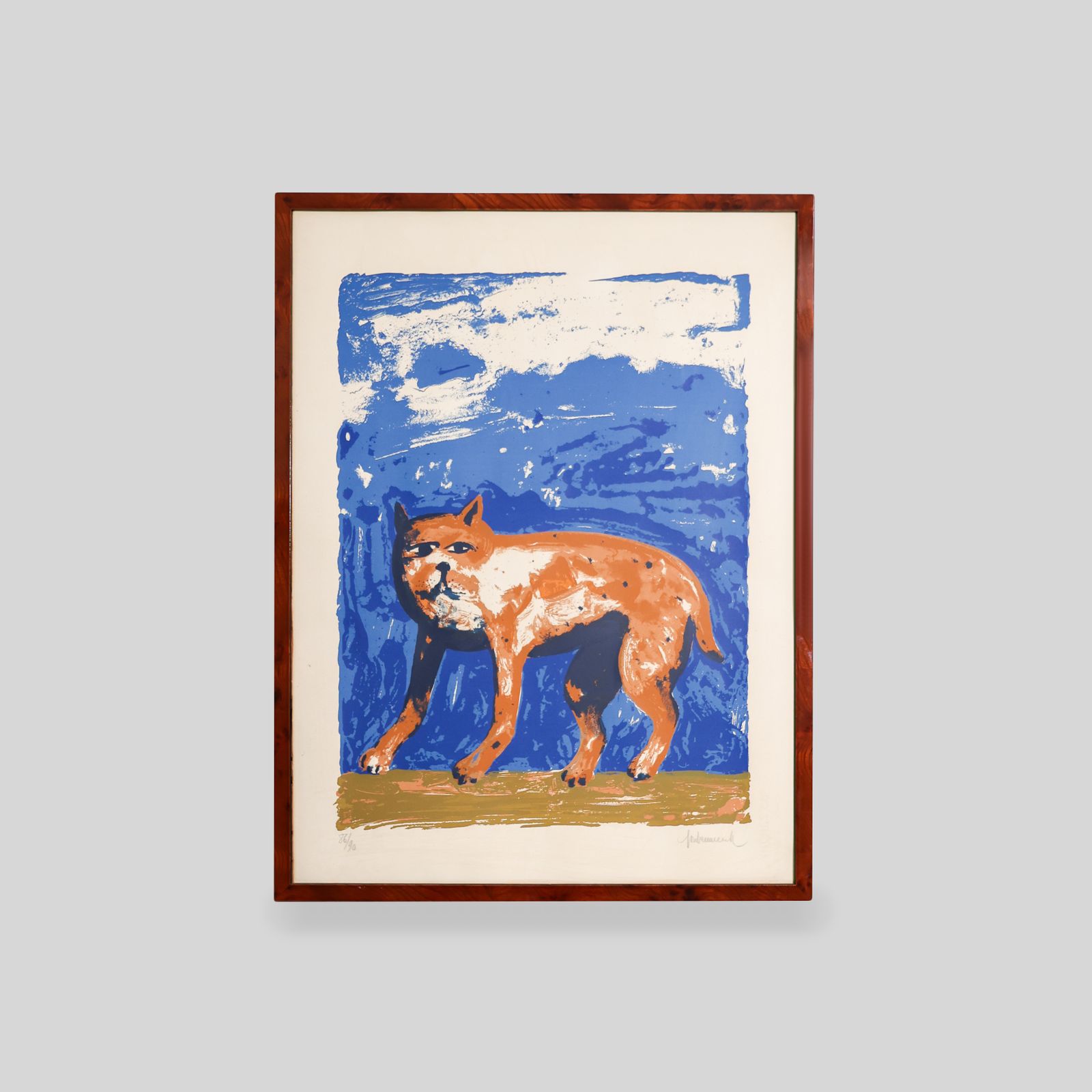 Lithographie par Jose Vermeersch
