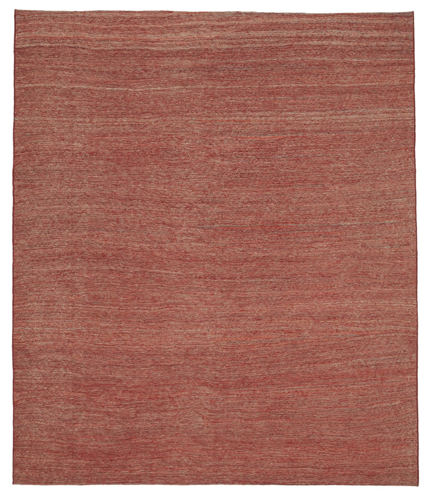 8x10 Rood Hedendaags Kilim Vloerkleed