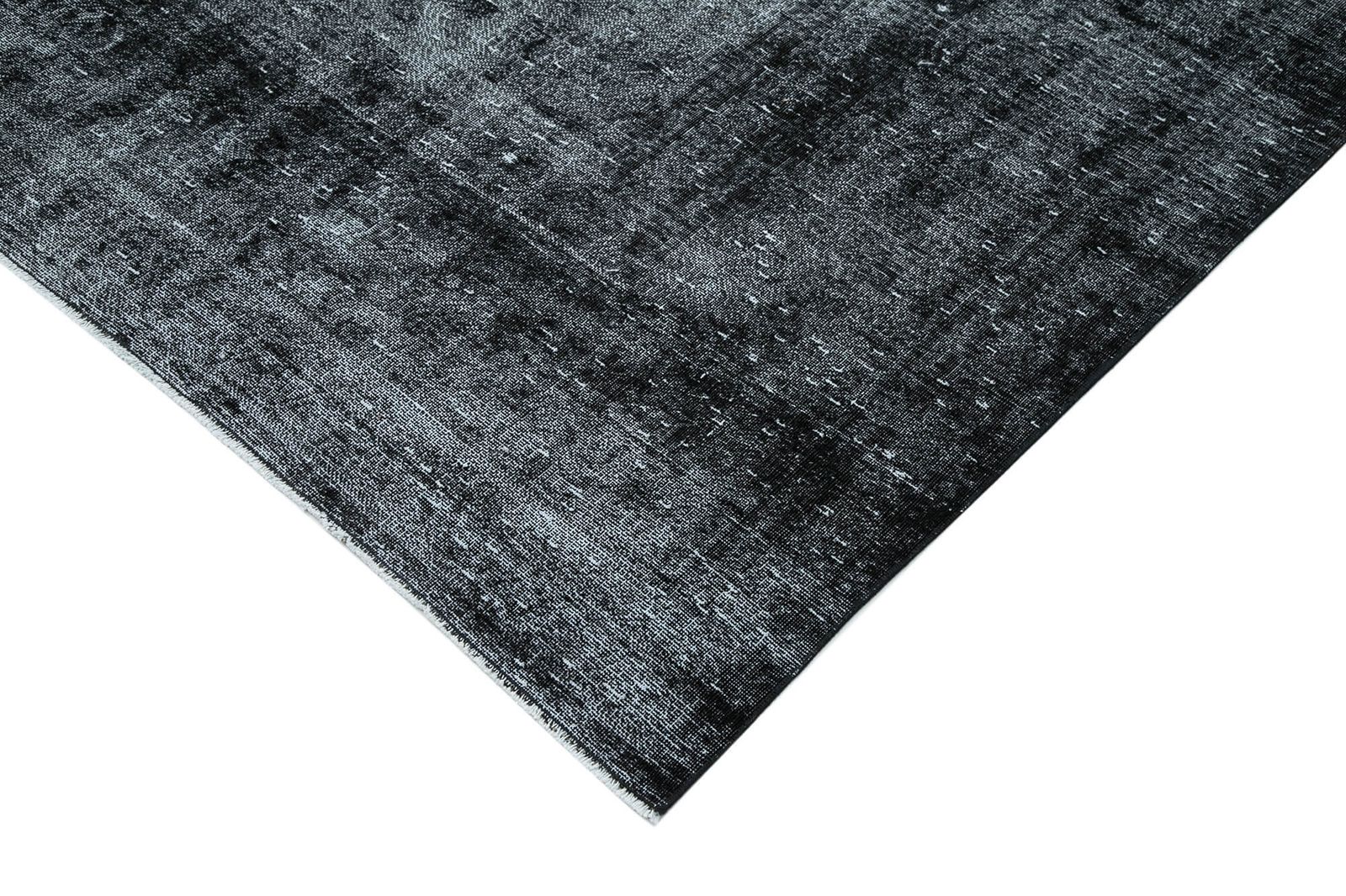 Grand tapis overdyed noir, 9x13 photo Textiles