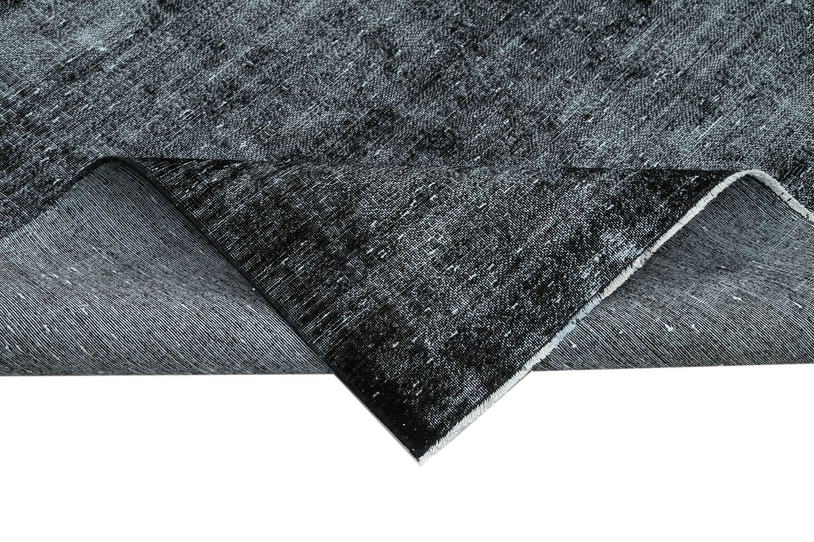 Grand tapis overdyed noir, 9x13 photo vinterior