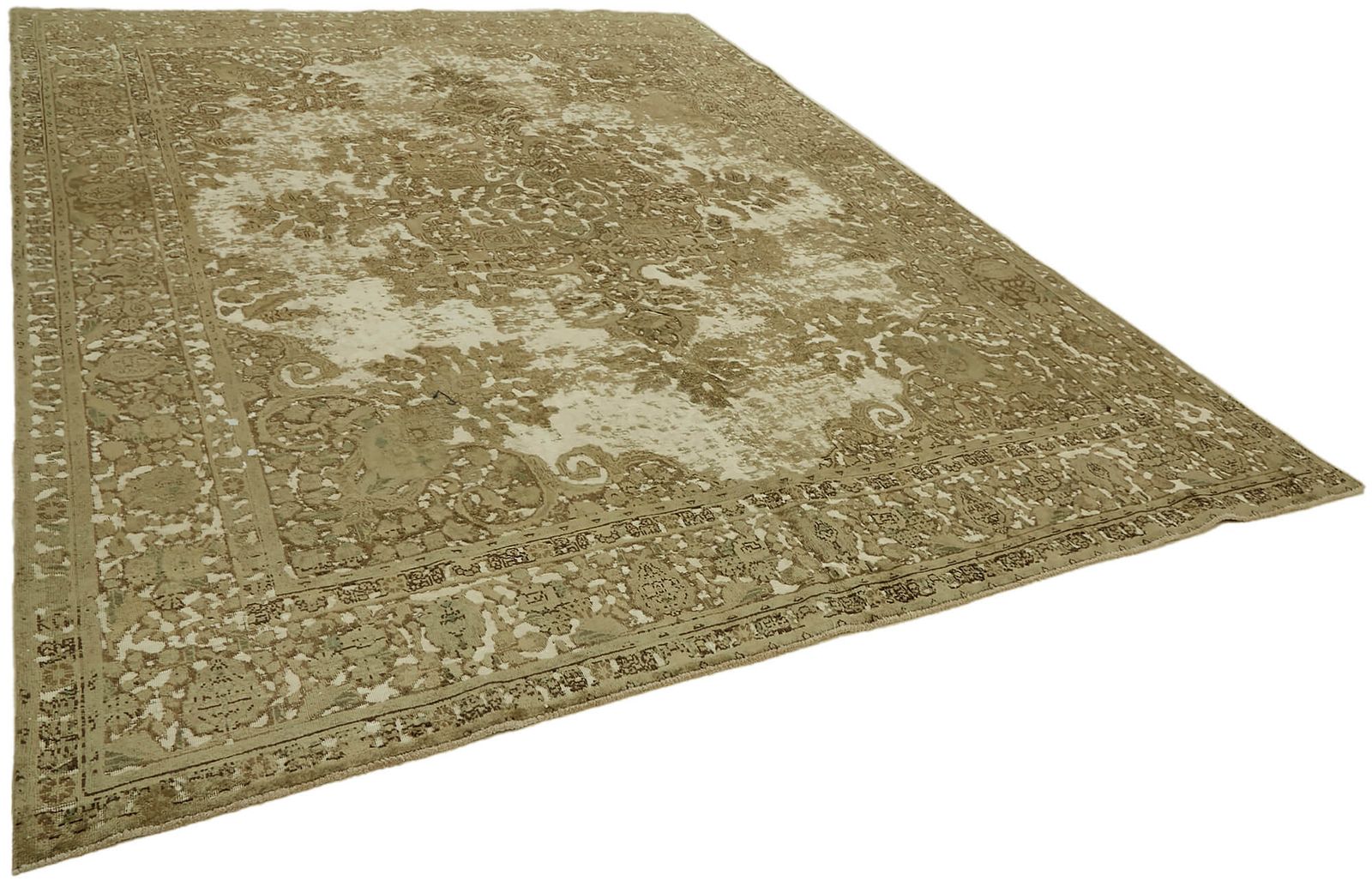 Tapis vintage grand format beige, 270 x 365 cm photo furniture