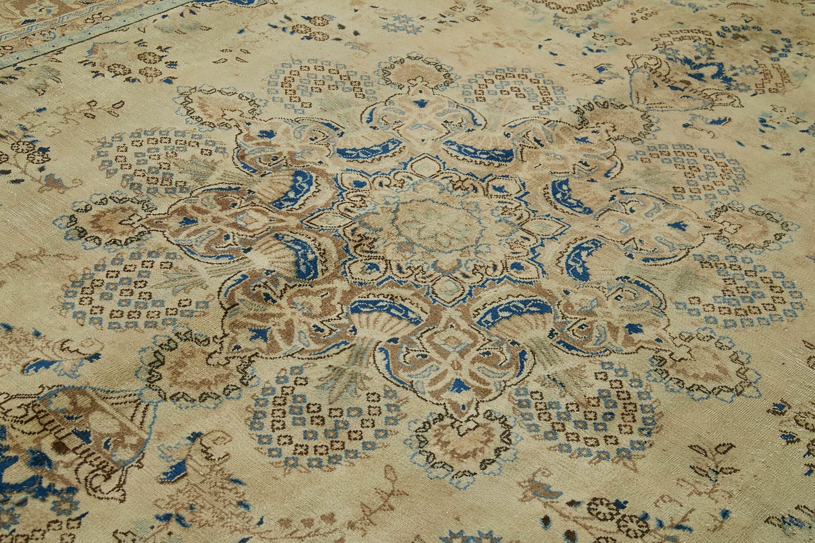 Tapis vintage grand format beige, 270 x 365 cm photo 2488.0