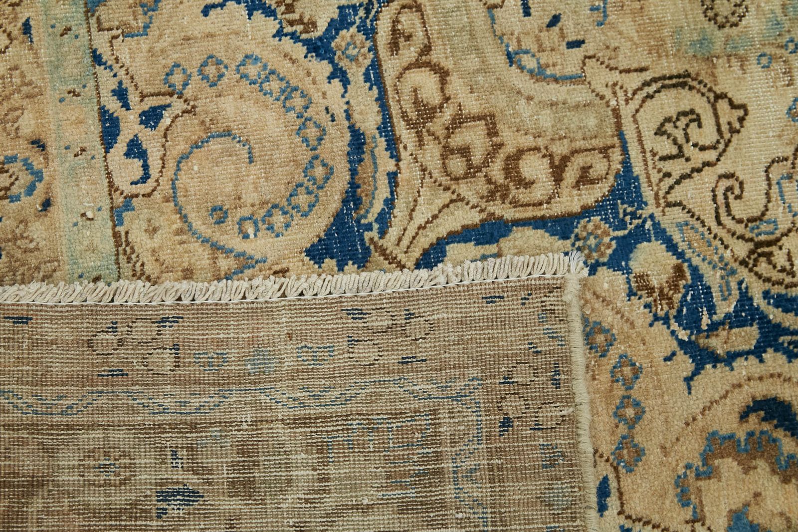 Tapis vintage grand format beige, 270 x 365 cm photo buy