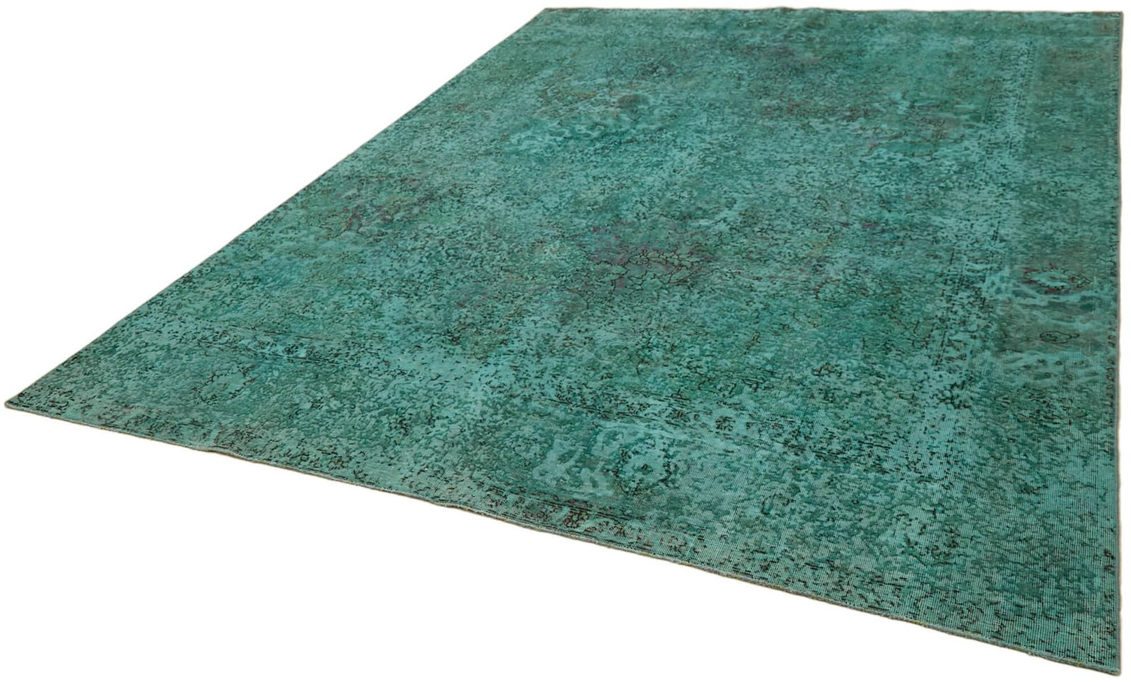 Grand tapis surdyé turquoise 8x10 photo for sale