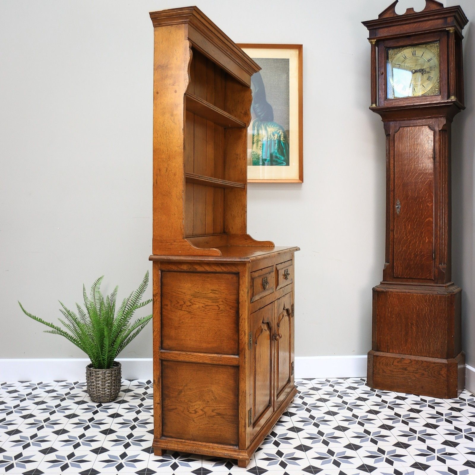 Oak Welsh Dresser In A Titchmarsh And Goodwin Style. photo Furniture