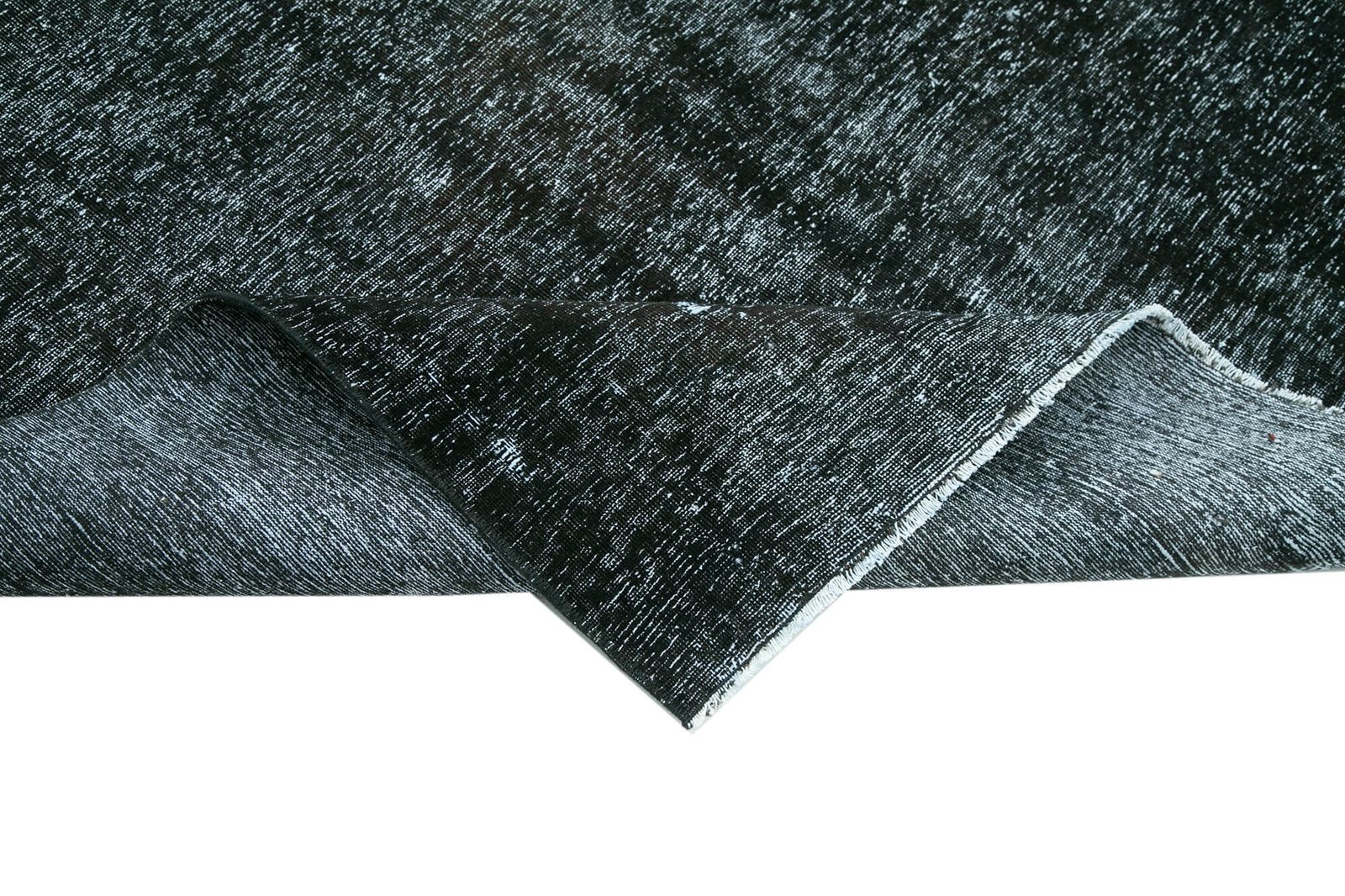Grand tapis overdyed noir, 9x13 photo vinterior