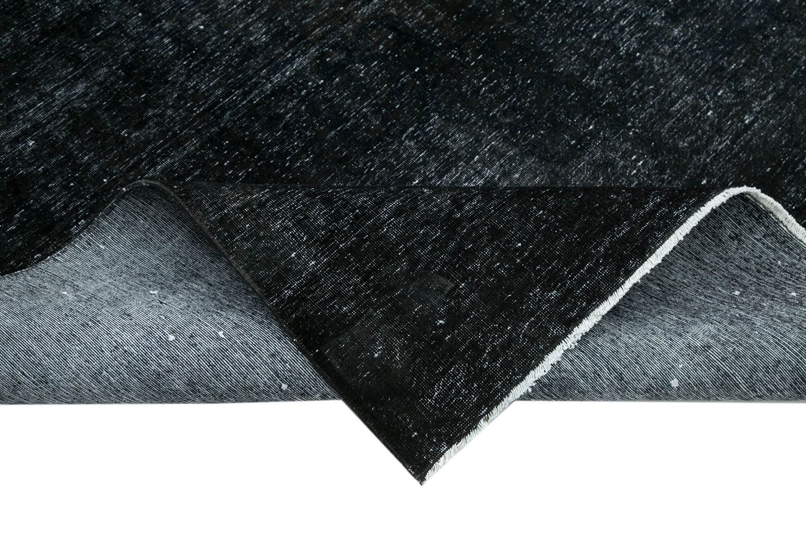 Grand tapis overdyed noir, 10x14 photo vinterior