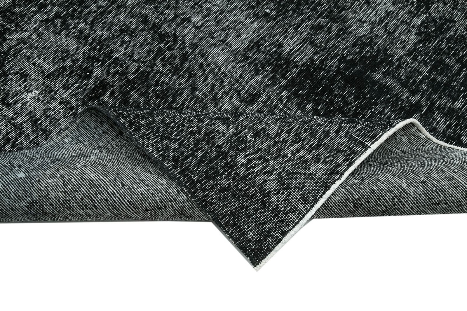 Grand tapis overdyed noir, 10x13 photo vinterior