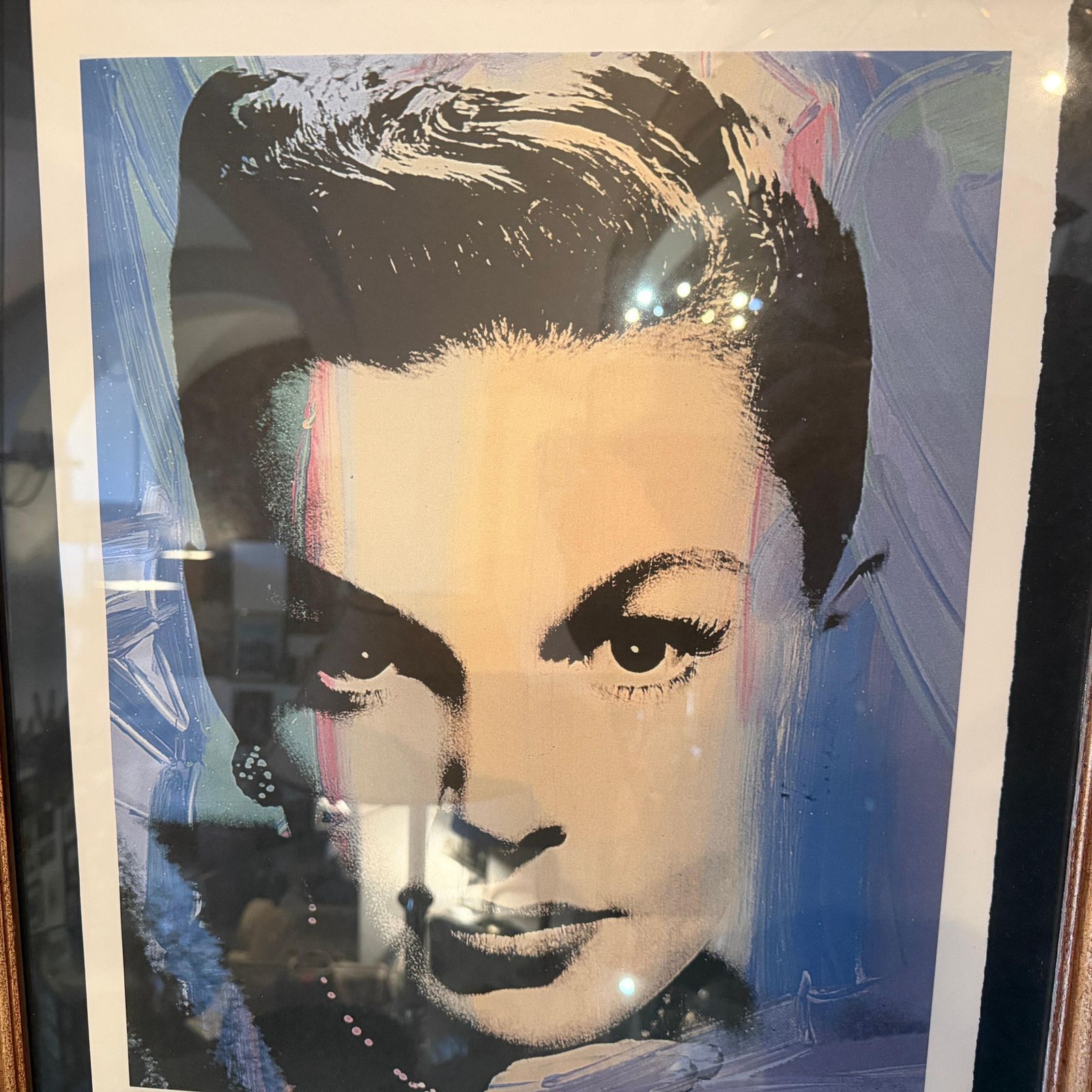 21st Century Framed 45/100 Judy Garland Lithography By A. Warhol photo buy