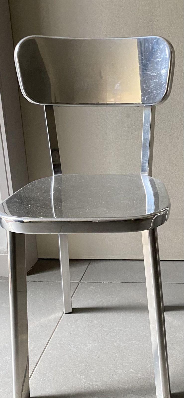 Déjà Vu Aluminium Polished Chairs Set Of 8 photo furniture