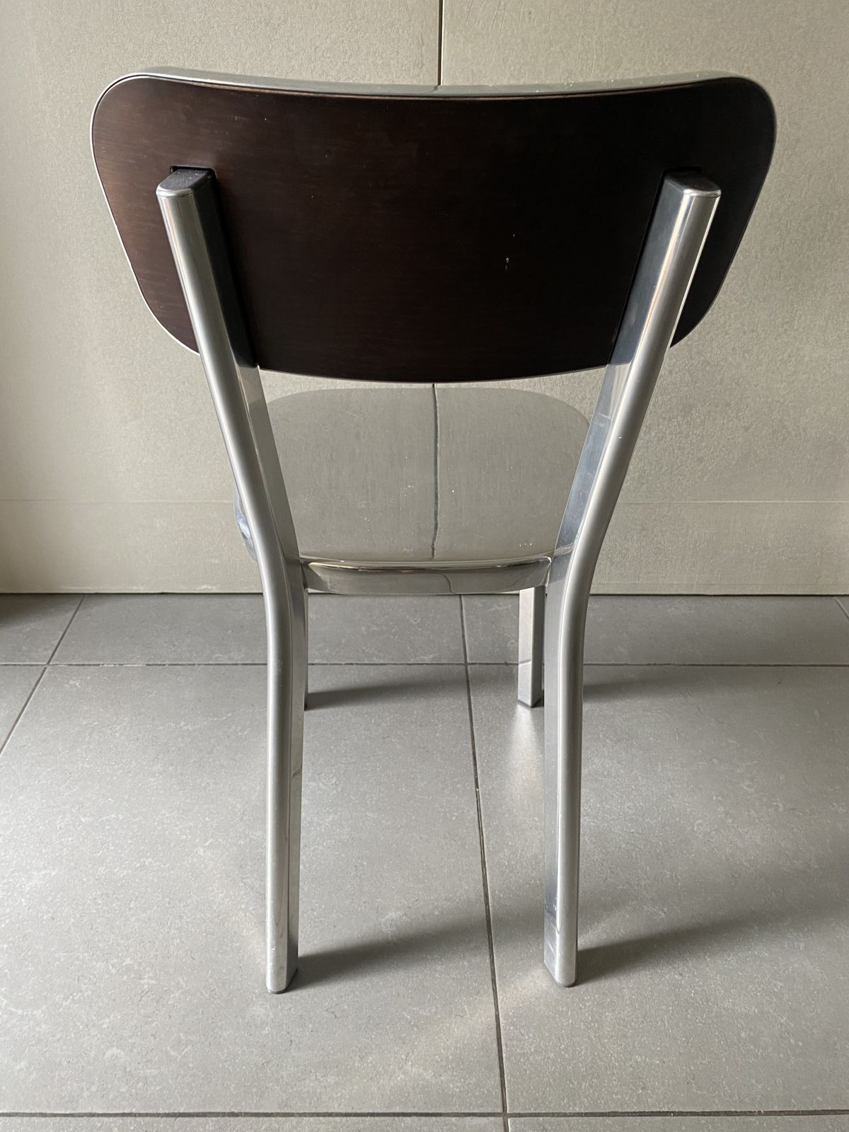 Déjà Vu Aluminium Polished Chairs Set Of 8 photo for sale