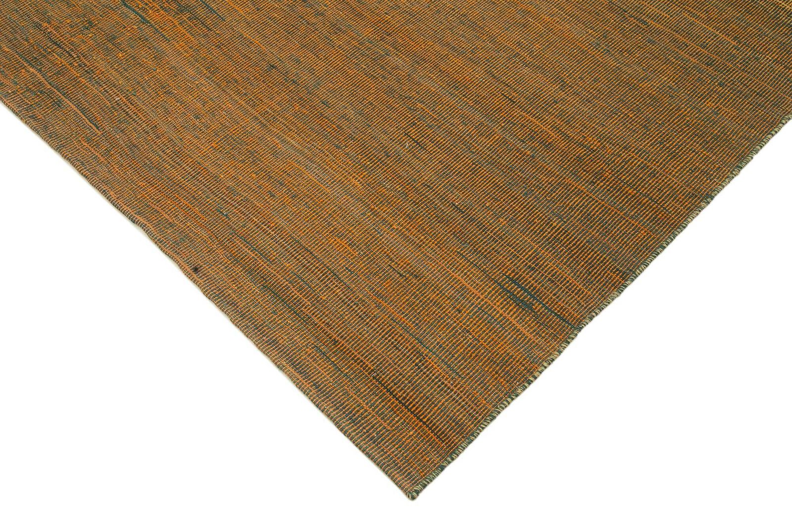 Tapis Kilim contemporain orange, 7x10 photo Textiles