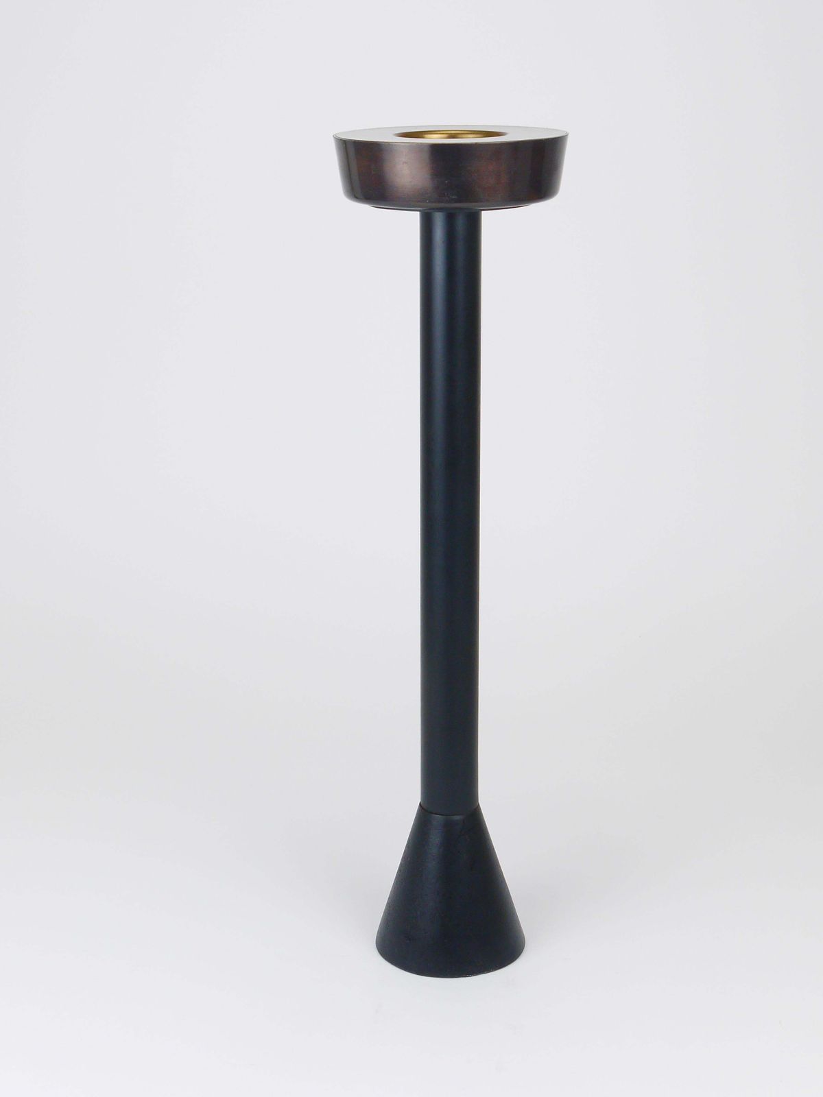 Werkstätte Hagenauer Wien Standing Floor Ashtray, Smoking Stand, Austria, 1970s photo Home Decor