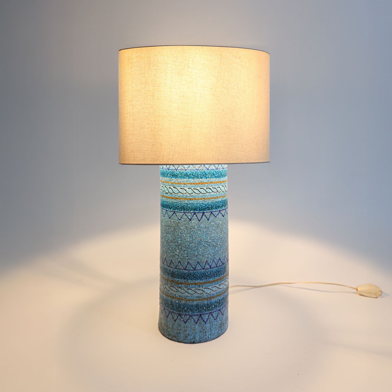 Lampe de table Bitossi, par Aldo Londi