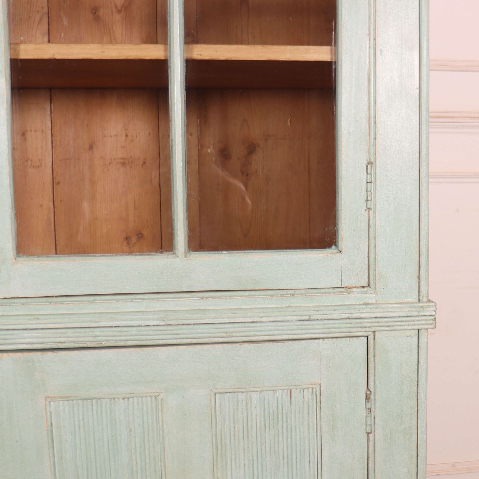 English Painted Food Cupboard/Kitchen Dresser photo Furniture