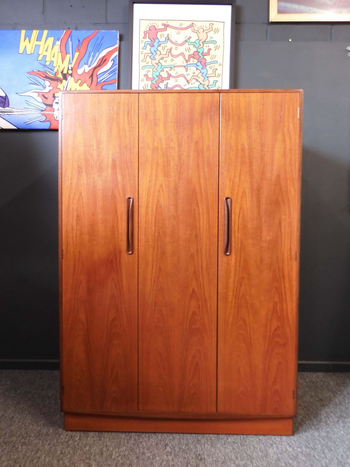 G Plan Fresco Triple Wardrobe In Teak – United Kingdom, 1960s