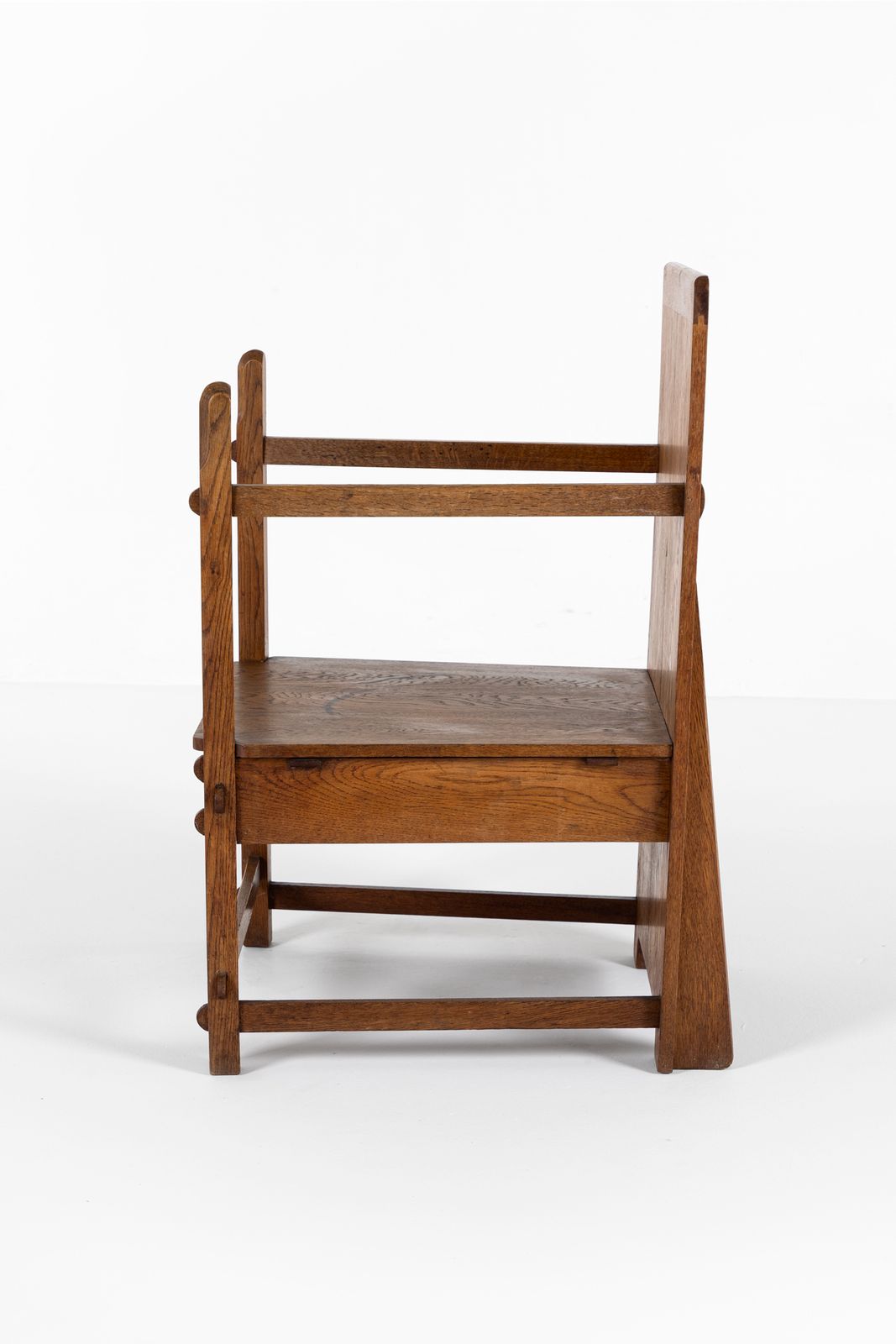 Oak Traditionalist Chair, 1930s photo furniture
