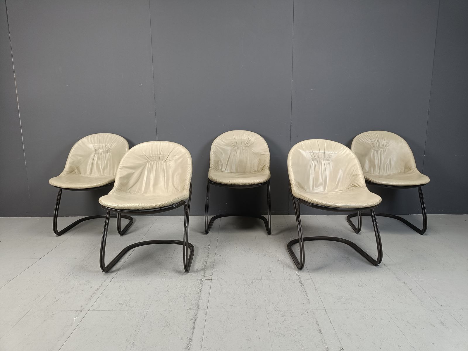 Gastone Rinaldi 'Pascale' Dining Chairs, 1970s   Set Of 5 photo 1500.0