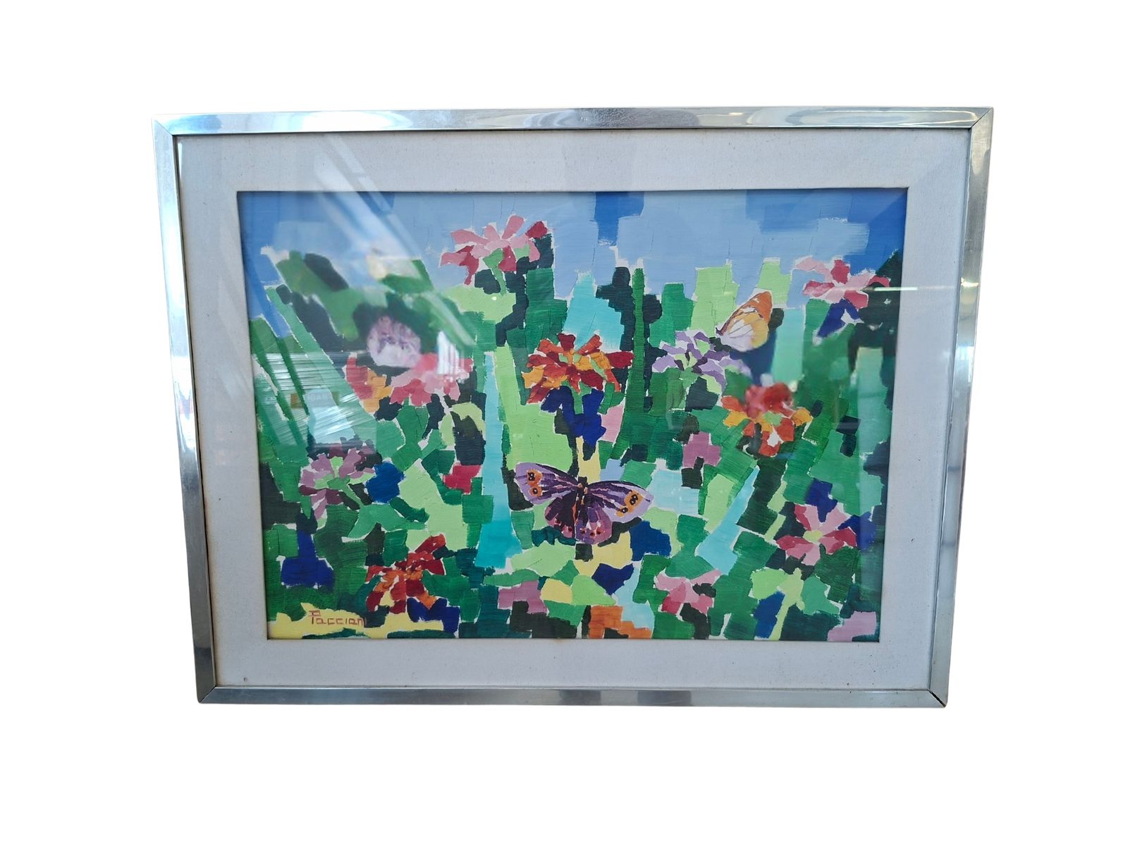 Opera Originale Guido Pacciani – Natura Vibrante (Tecnica A Tessere) photo furniture