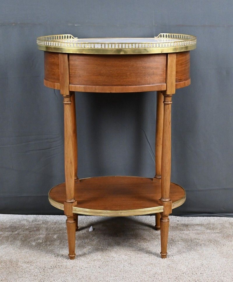 Mahogany Coffee Table, Louis XVI Style – Second Half Of The 19th Century photo vintage