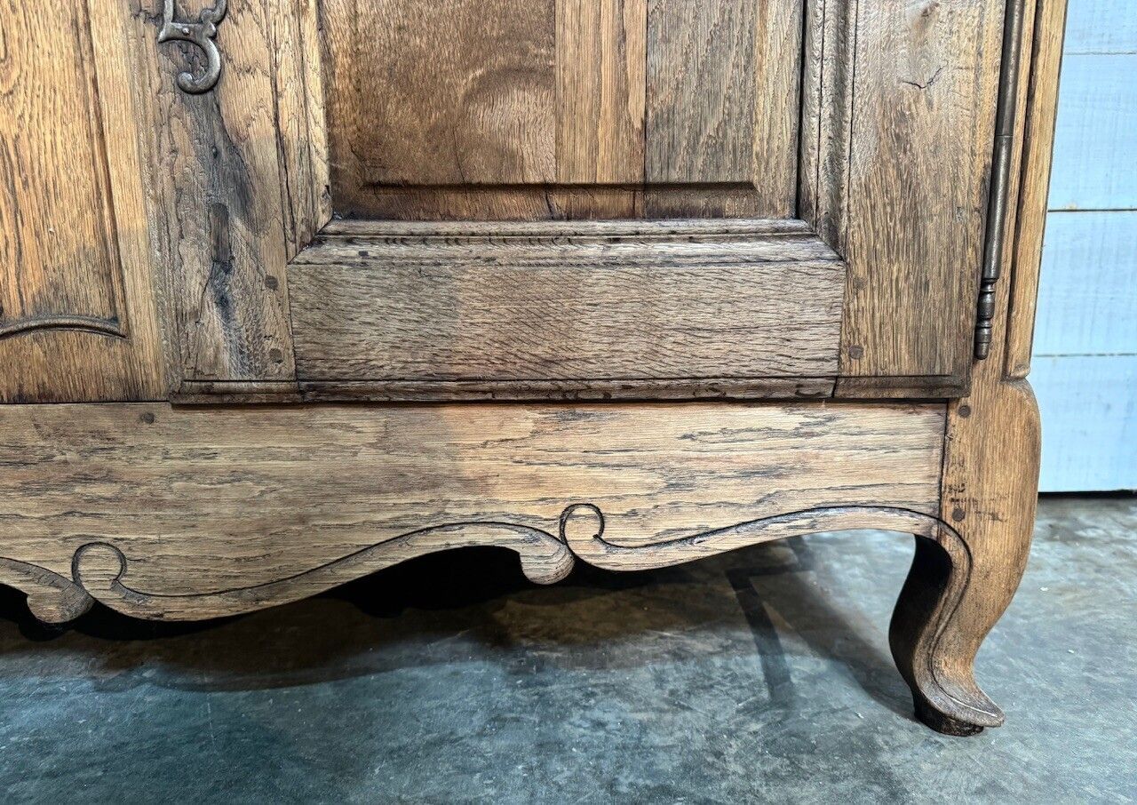 Furniture Attractive Early French Oak Enfilade photo