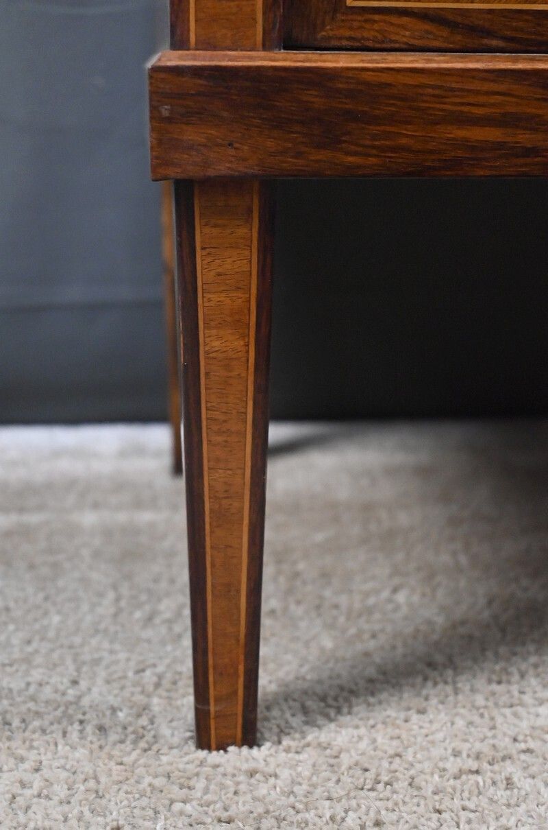 photo buy Marquetry Display Cabinet, Louis XVI Style – Early 20th Century