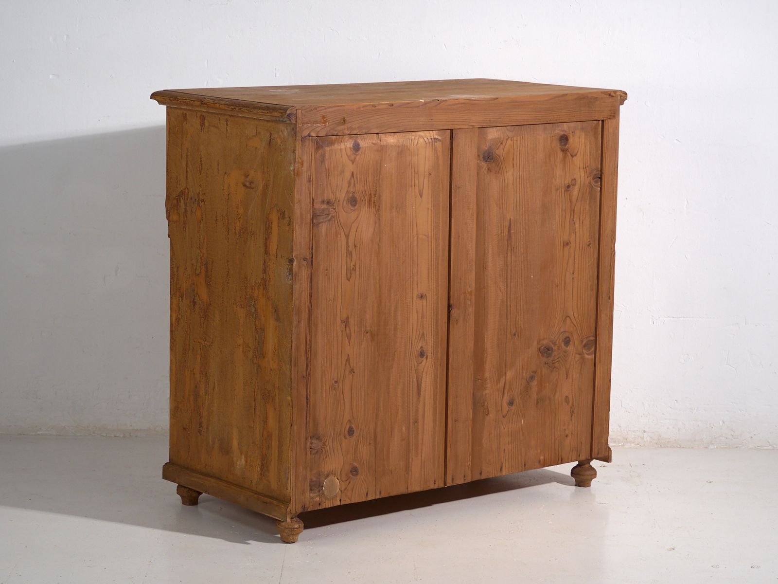 1646.0 Antique Pine Chest Of Drawers – Primitive European Rustic Dresser – Circa 1920 #109 photo