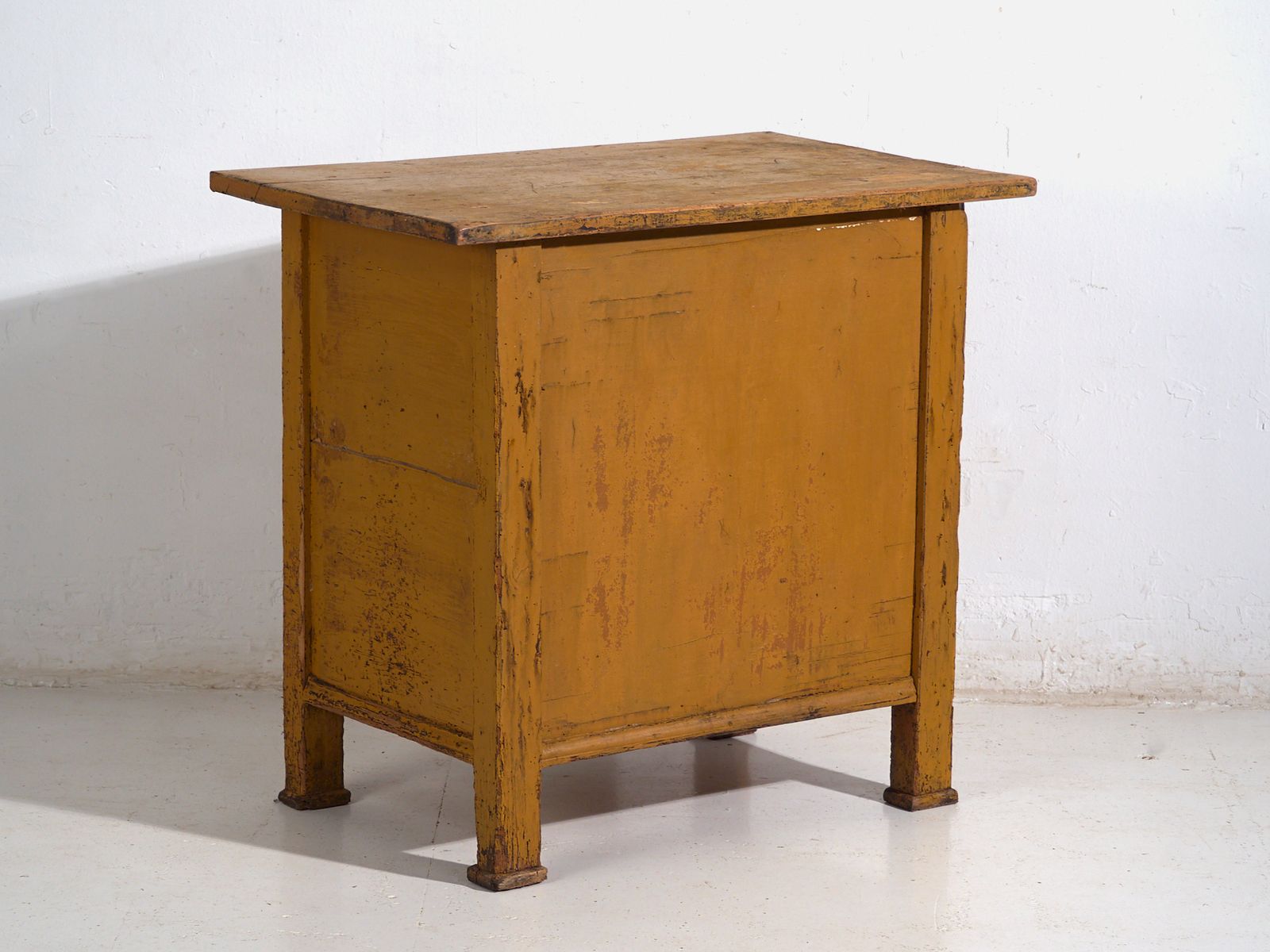 Furniture Small Chest Of Drawers In Pine – Central Europe, Circa 1890 photo