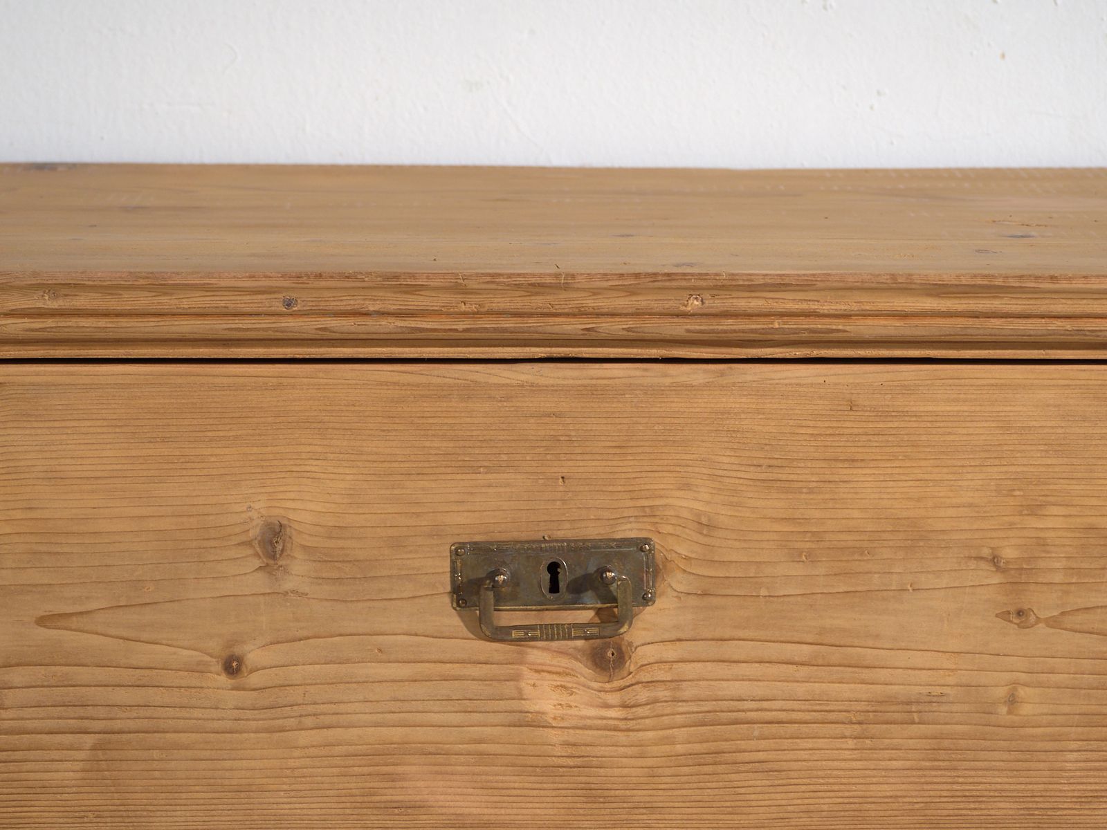 Central European Chest Of Three Drawers In Washed Pine – Central Europe, Circa 1900 photo vintage