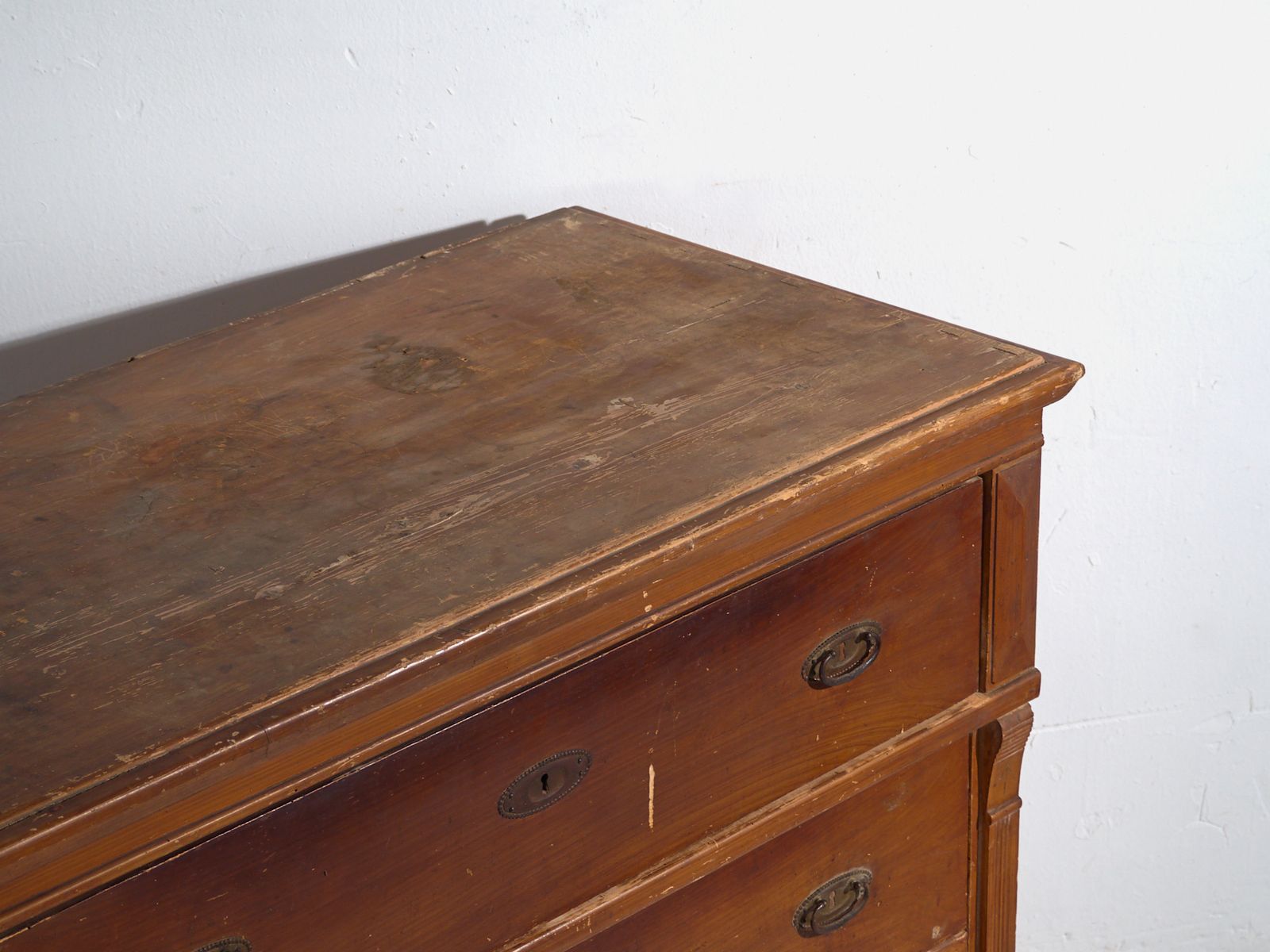 Antique Central European Four Drawer Chest Of Drawers – Central Europe, Circa 1910 photo for sale