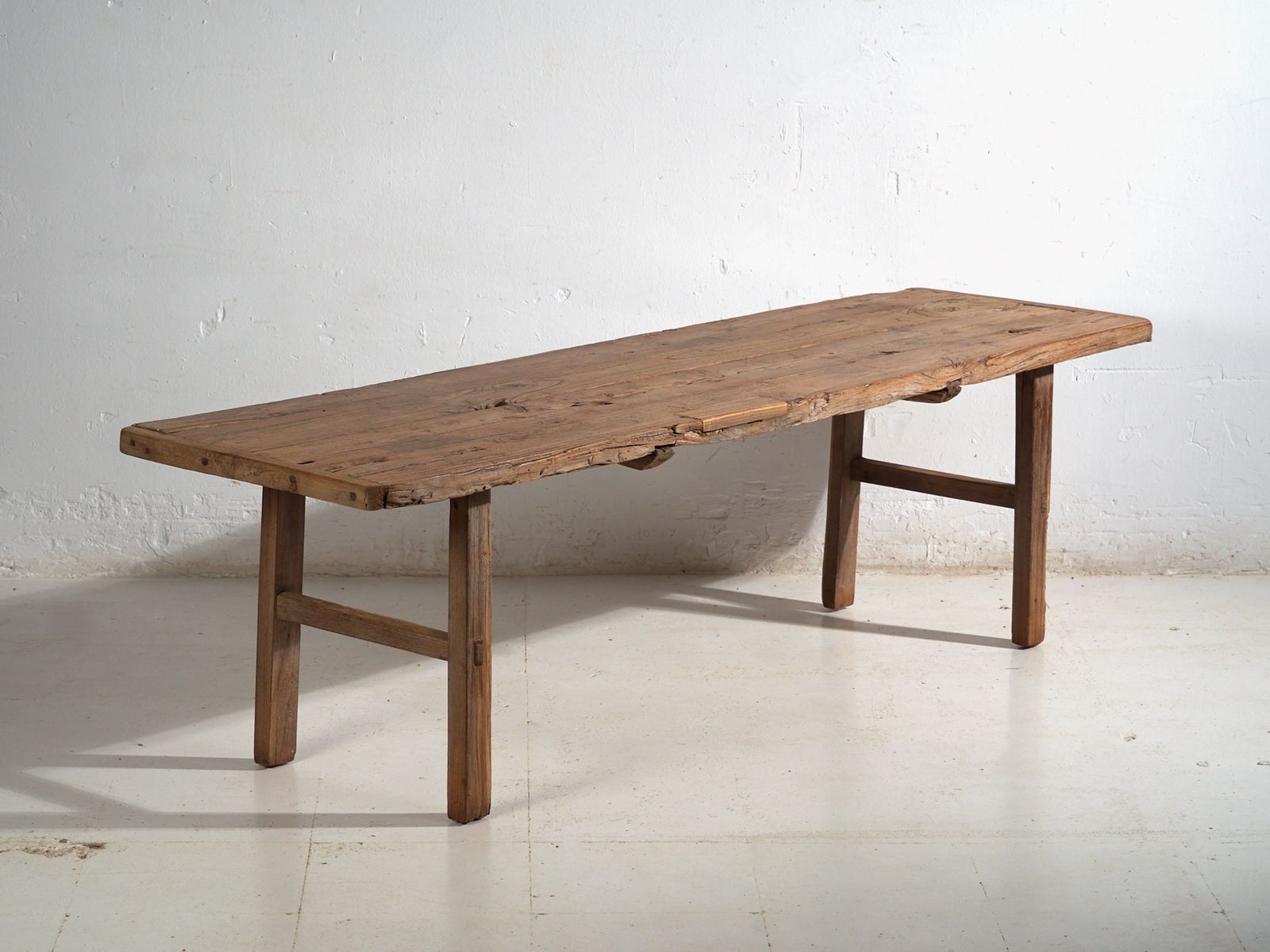 Antique Bench Table In Solid Wood – Shandong, Circa 1930