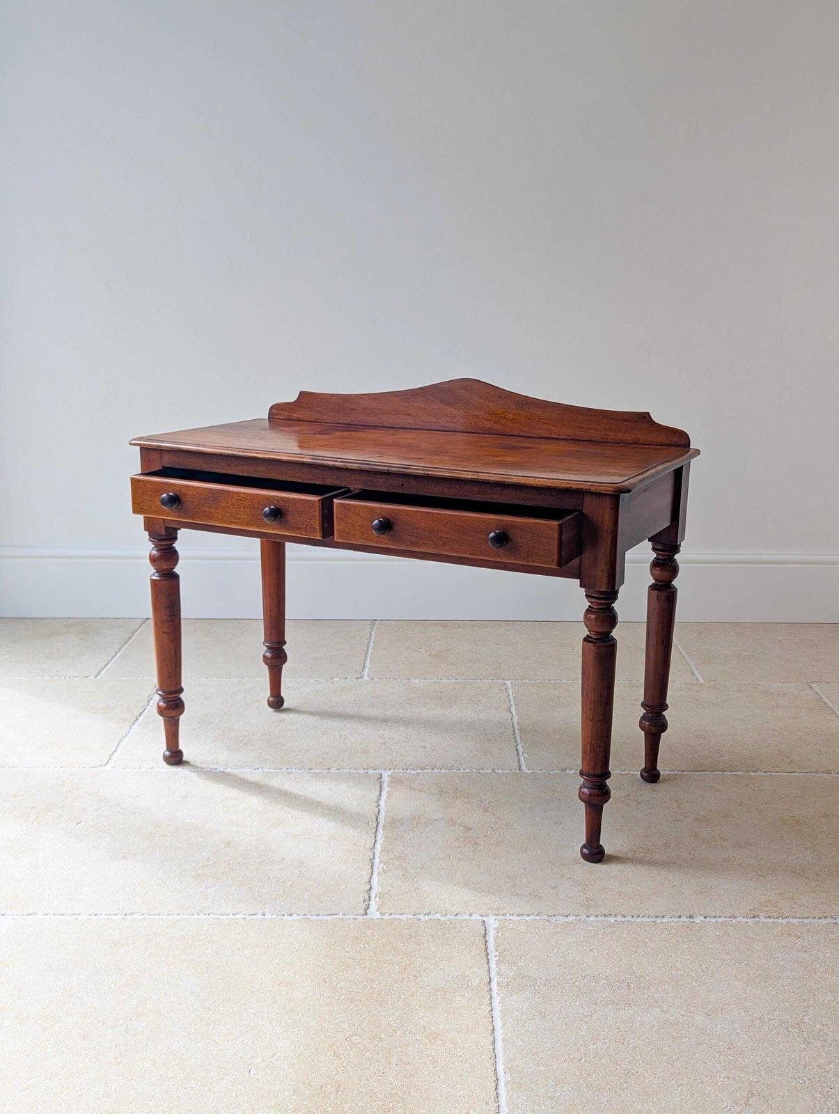 Antique Victorian Mahogany Writing Table C.1870 photo for sale