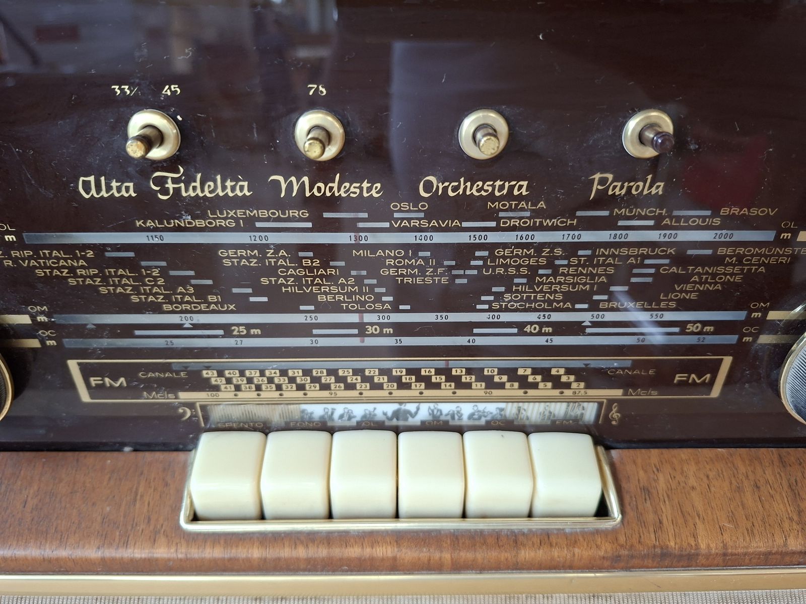 Radio Vintage Philips B6x72a "D'annunzio" 1957 photo Home Decor