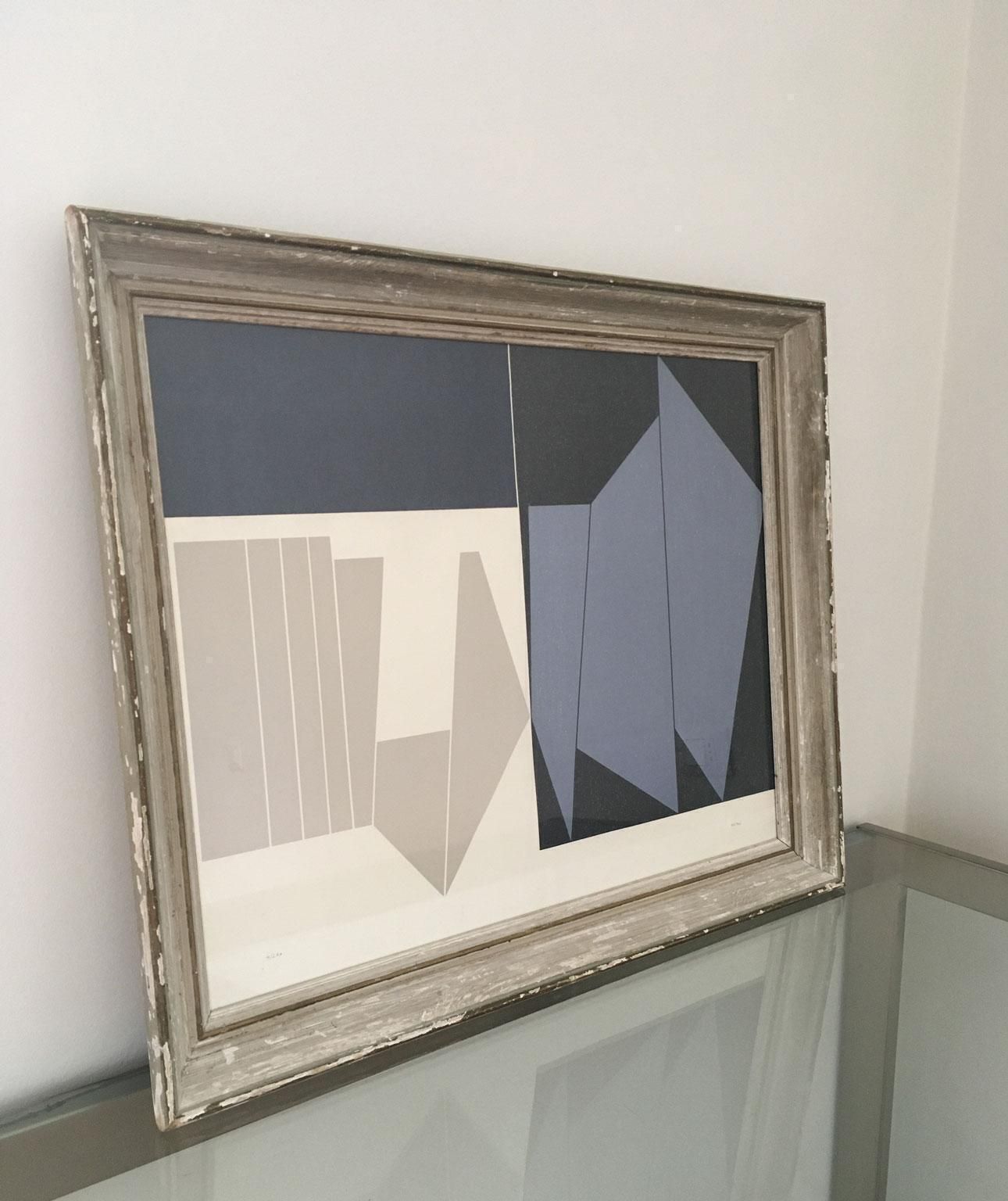 photo furniture Estampe sur papier de Gualtiero Nativi, Italie, années 1960
