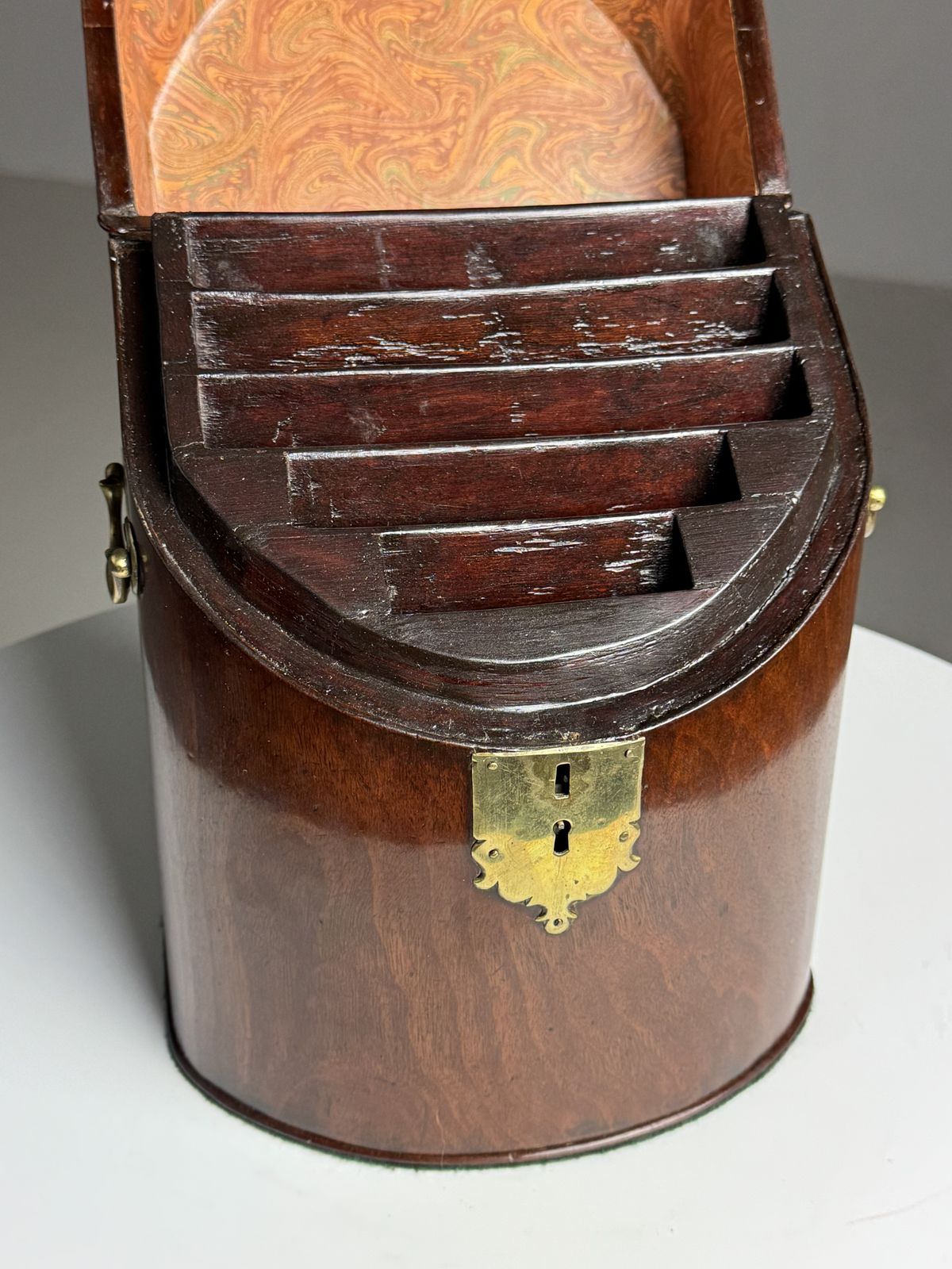 English Letter Holder Mahogany photo Home Decor