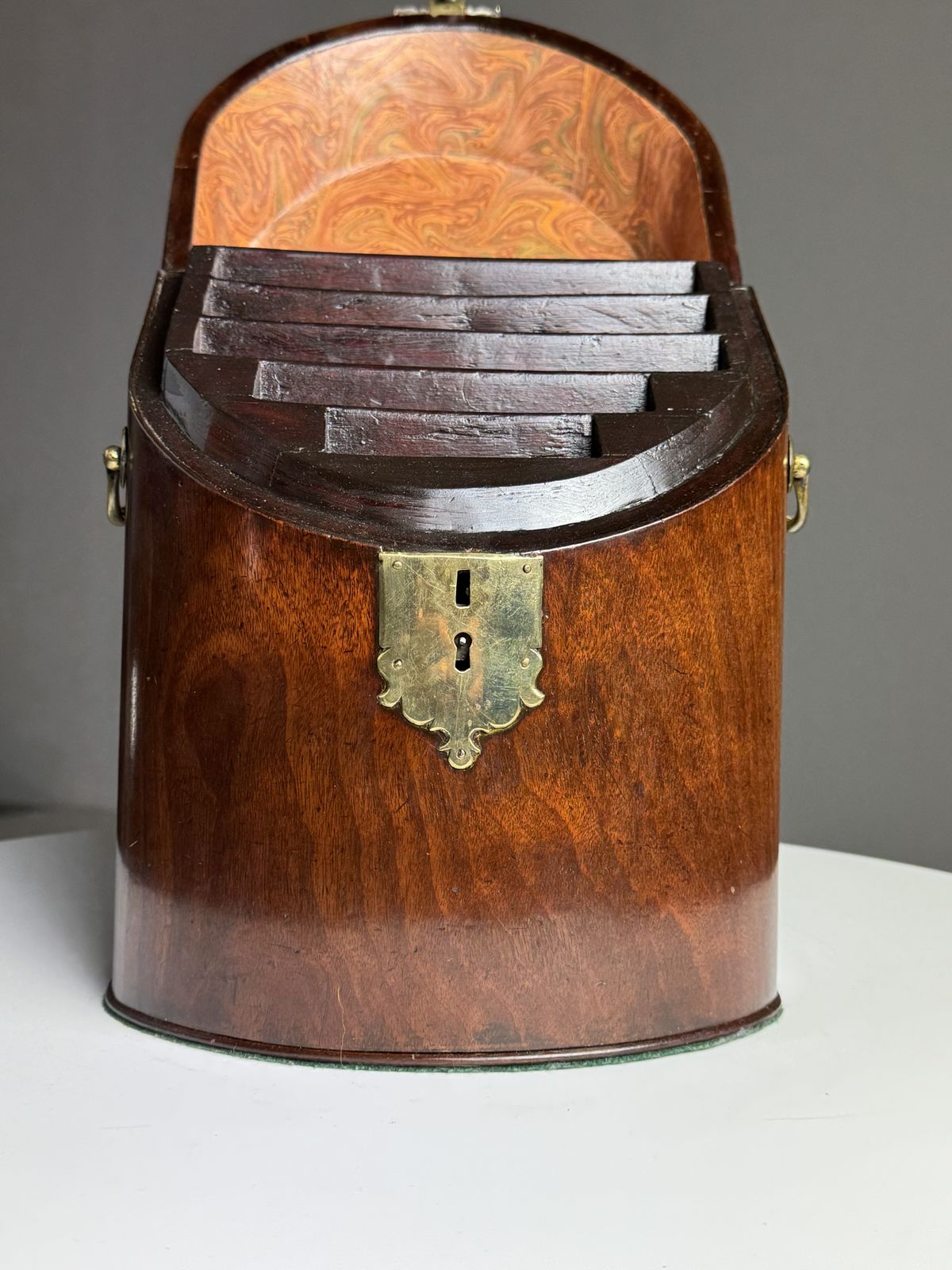 English Letter Holder Mahogany photo 1010.0