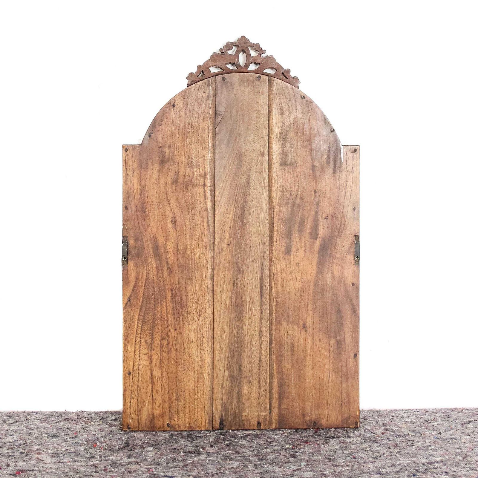 Antique Walnut Wall Mirror | Over Mantle Mirror | Victorian Mirrors | Antique Mirrors | Mahogany Furniture (M 6505) photo vinterior