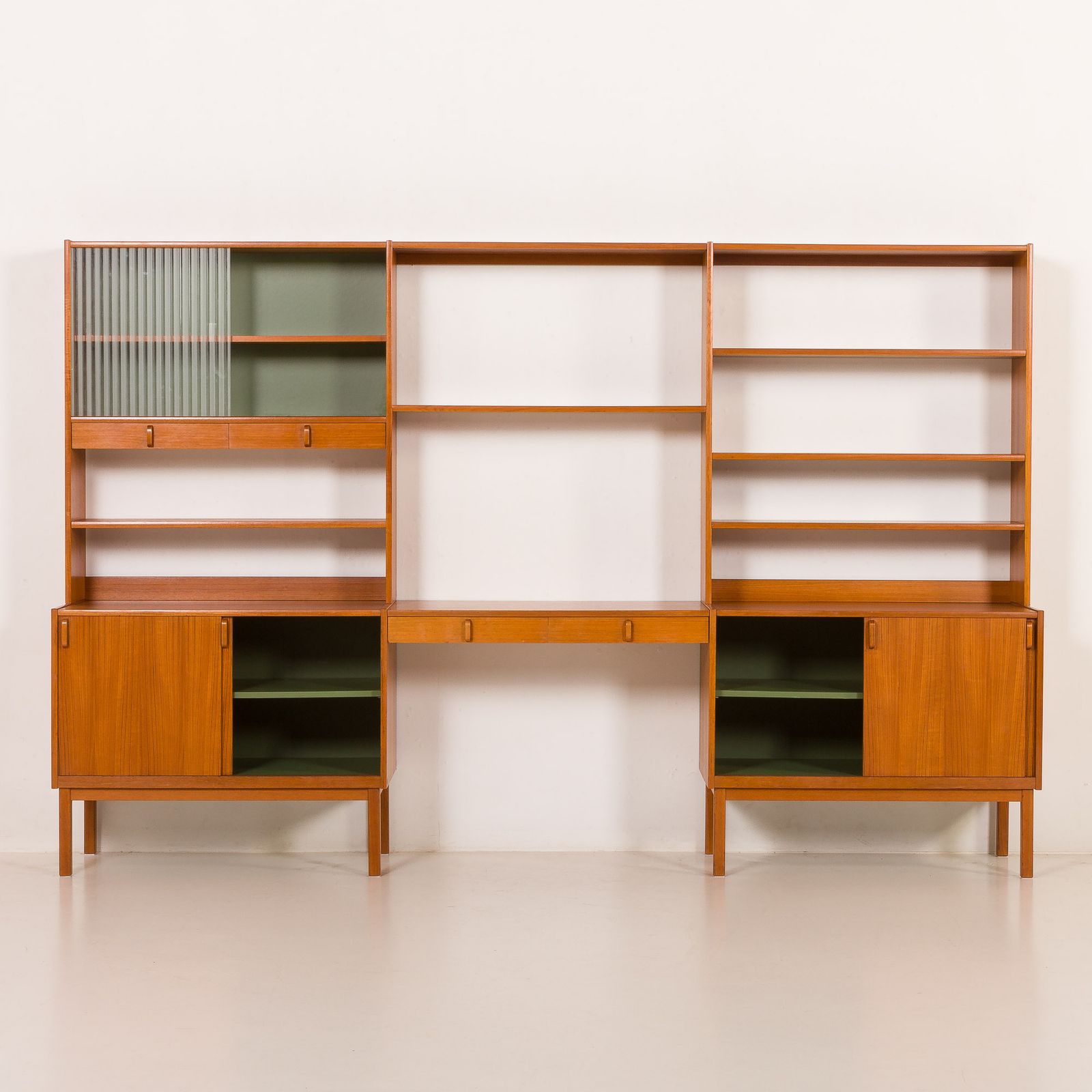Free Standing Wall Unit With A Desk By Bertil Fridhagen For Bodaford, Sweden, 1960 photo furniture