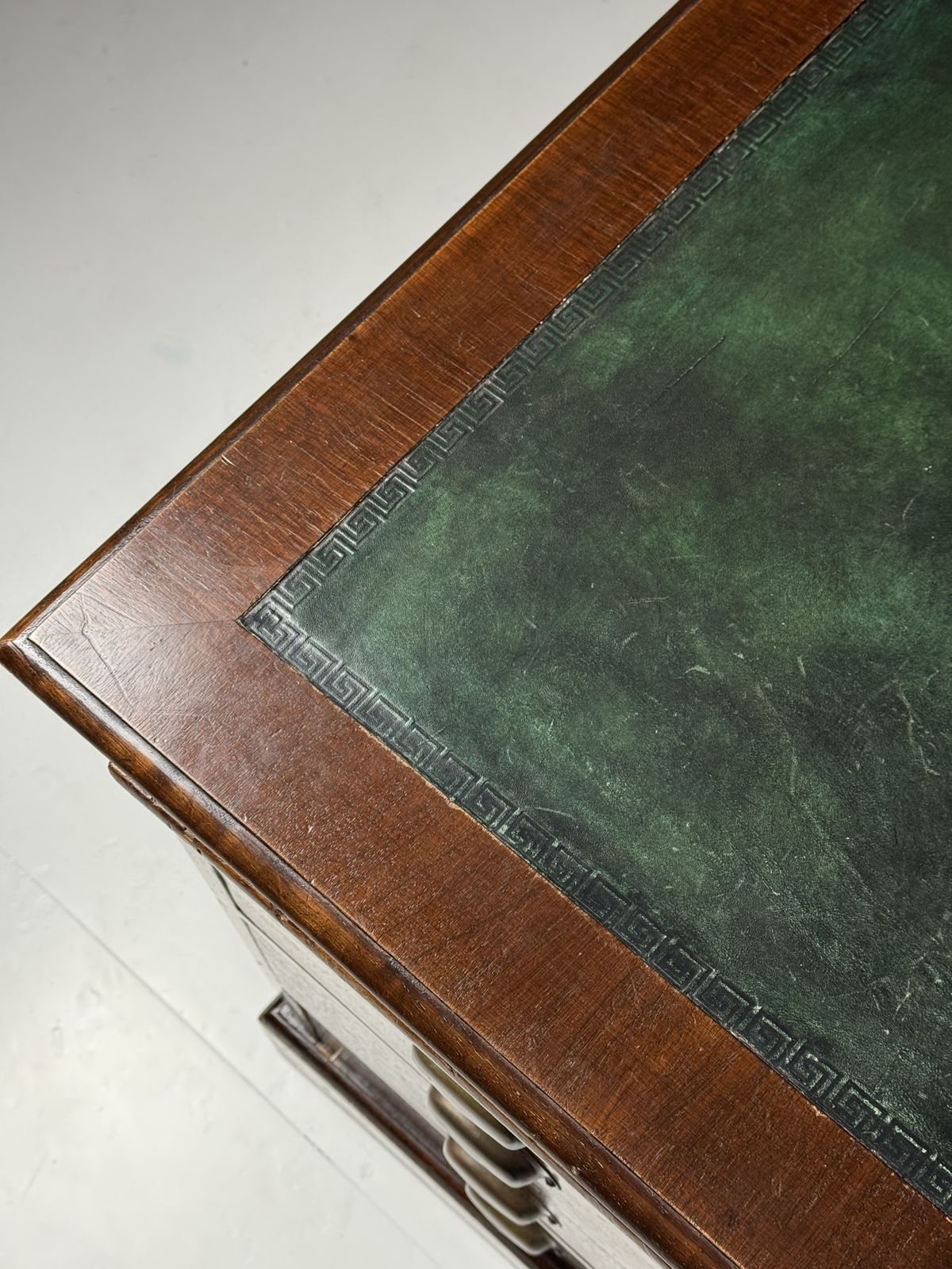 Classic English Desk, Mid 20th Century photo vintage