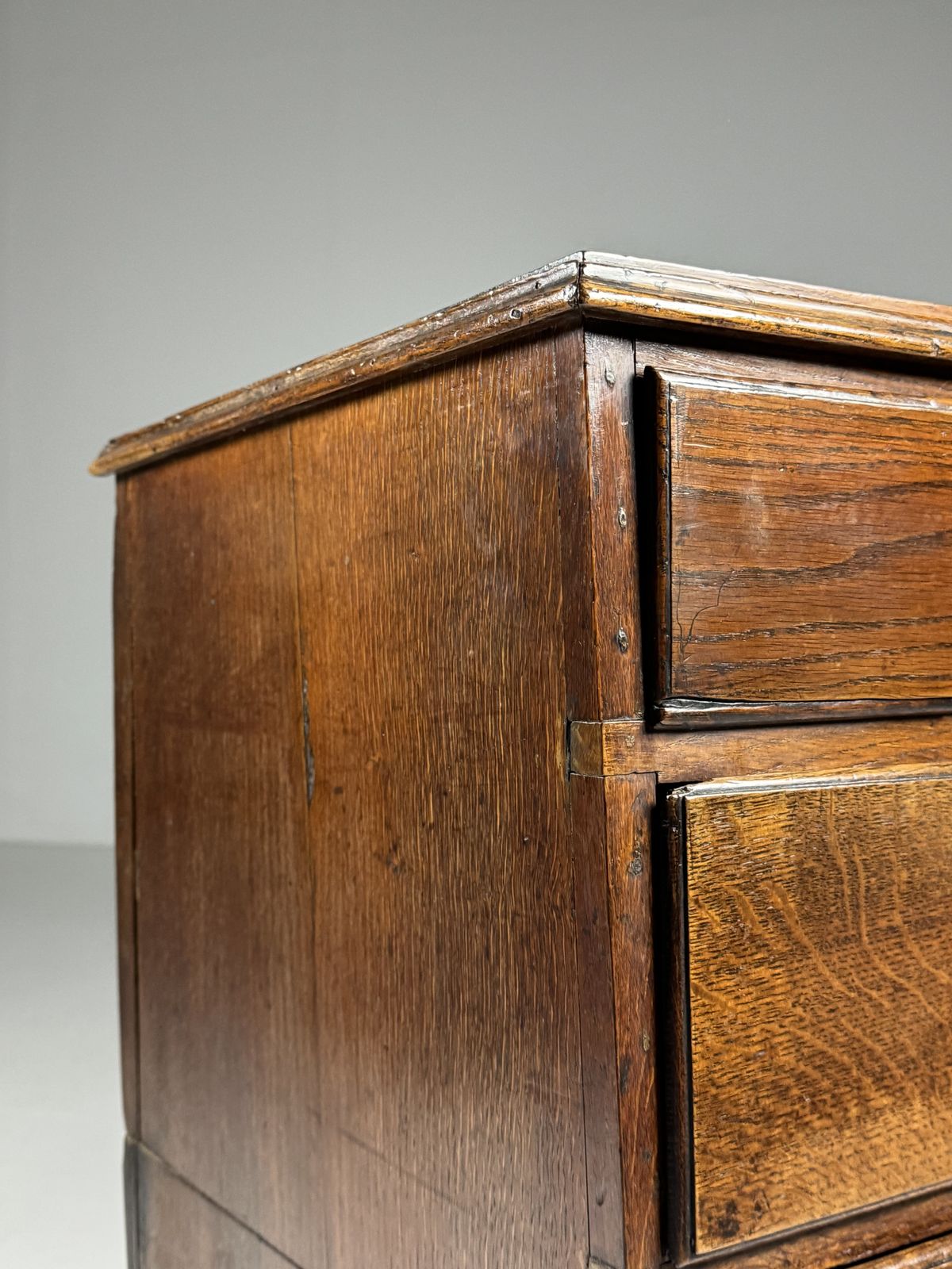 English Chest Of Drawers Ca. 1780 Antique photo vintage