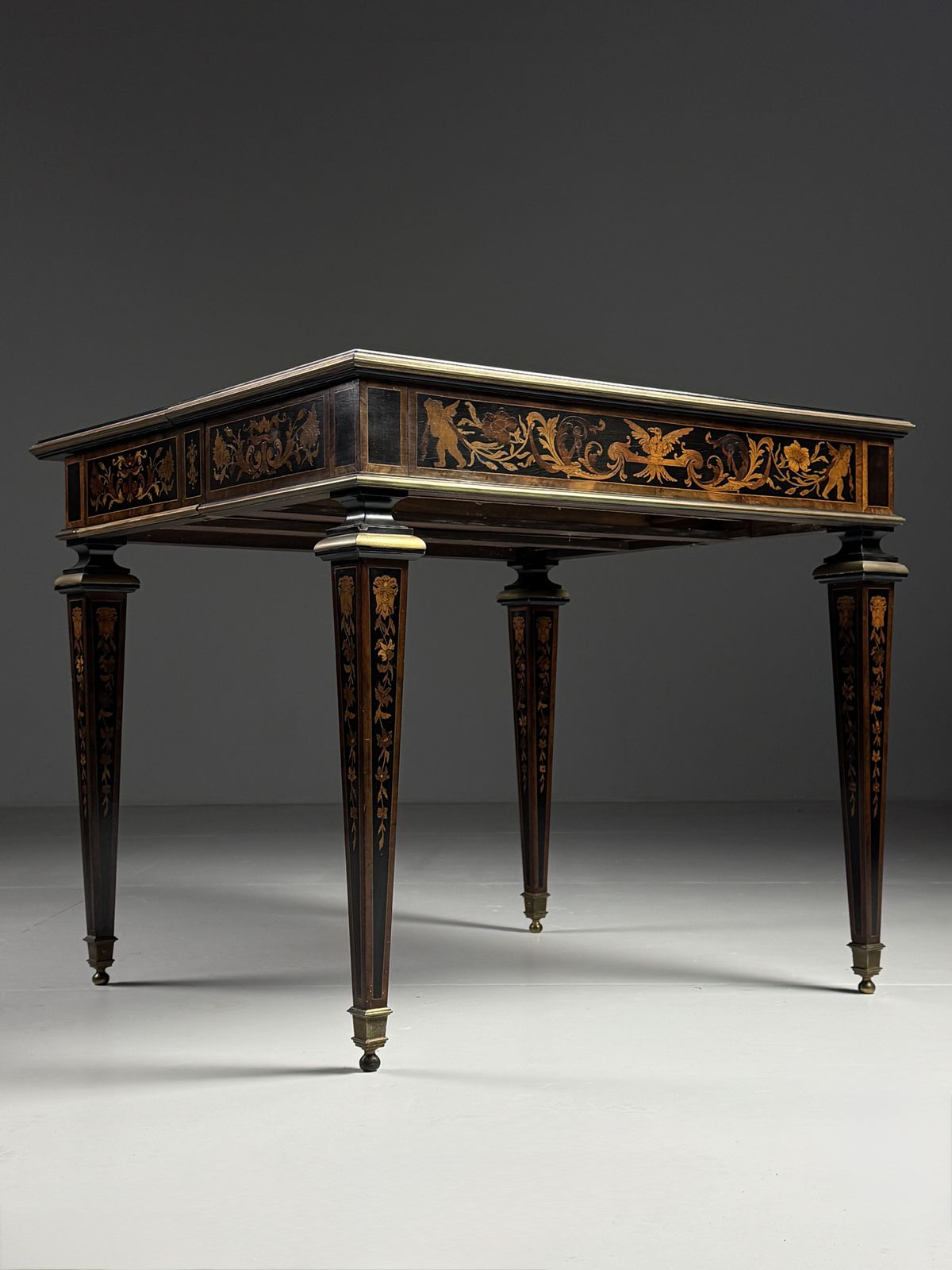 photo for sale French 19th Century Marquetry Gaming Table